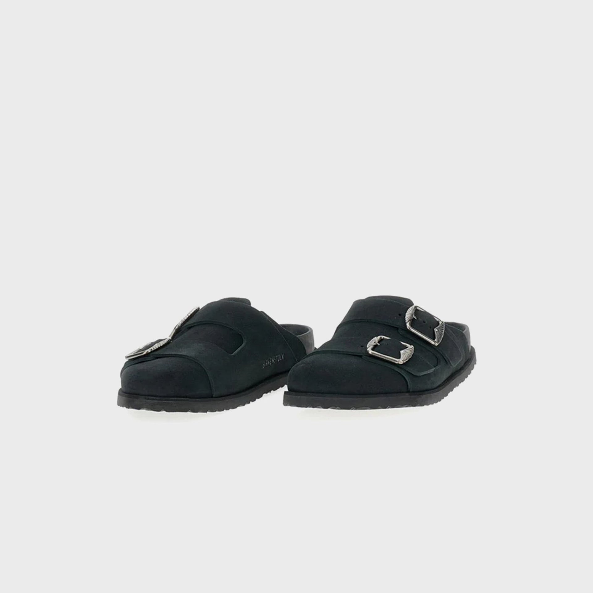 Birkenstock 222 West Suede Exq 1774 - Black
