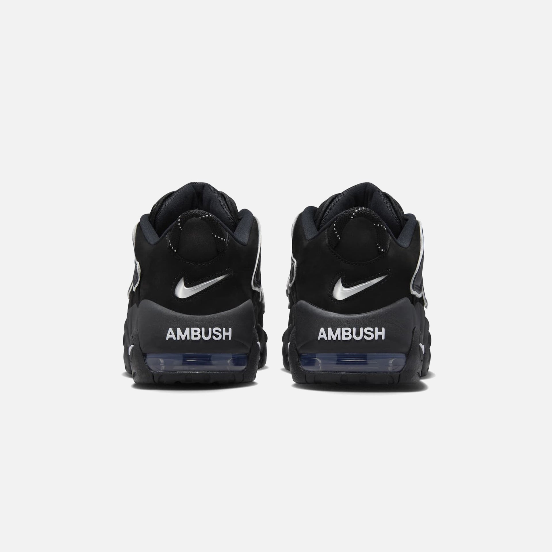 Nike x Ambush Air More Uptempo Low - Black / Black / White