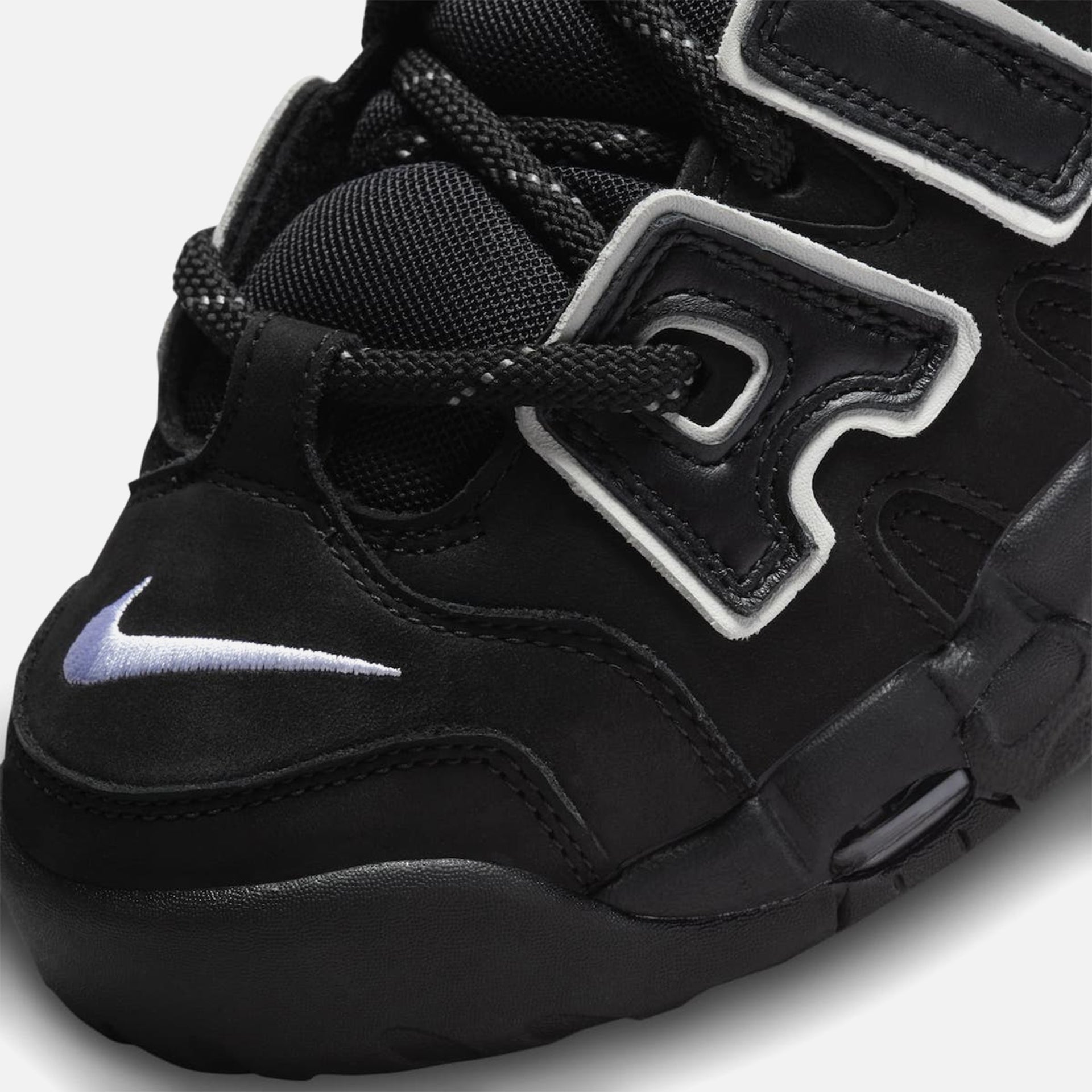 Nike x Ambush Air More Uptempo Low - Black / Black / White