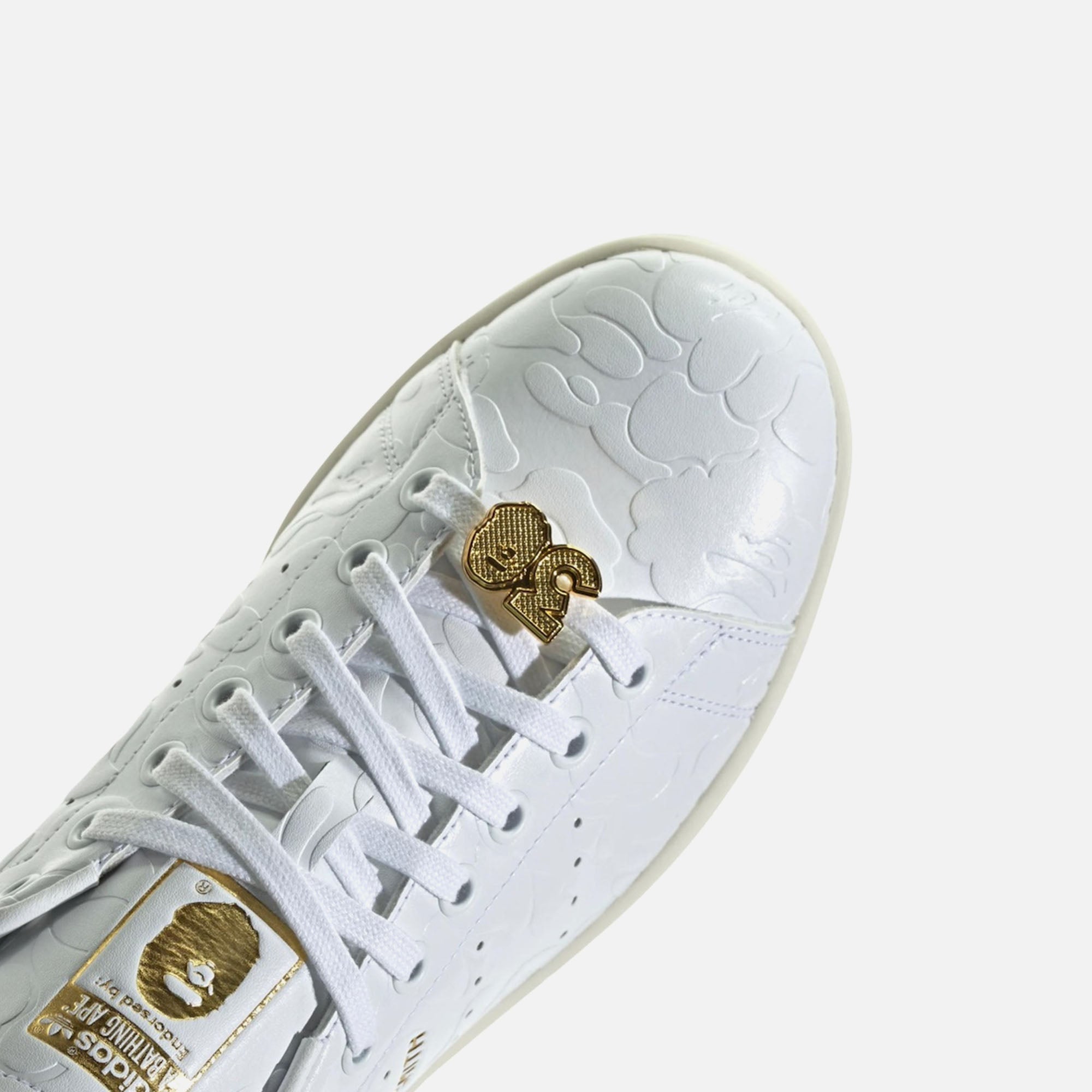 adidas x Bape Stan Smith - Cloud White / Cloud White / Off