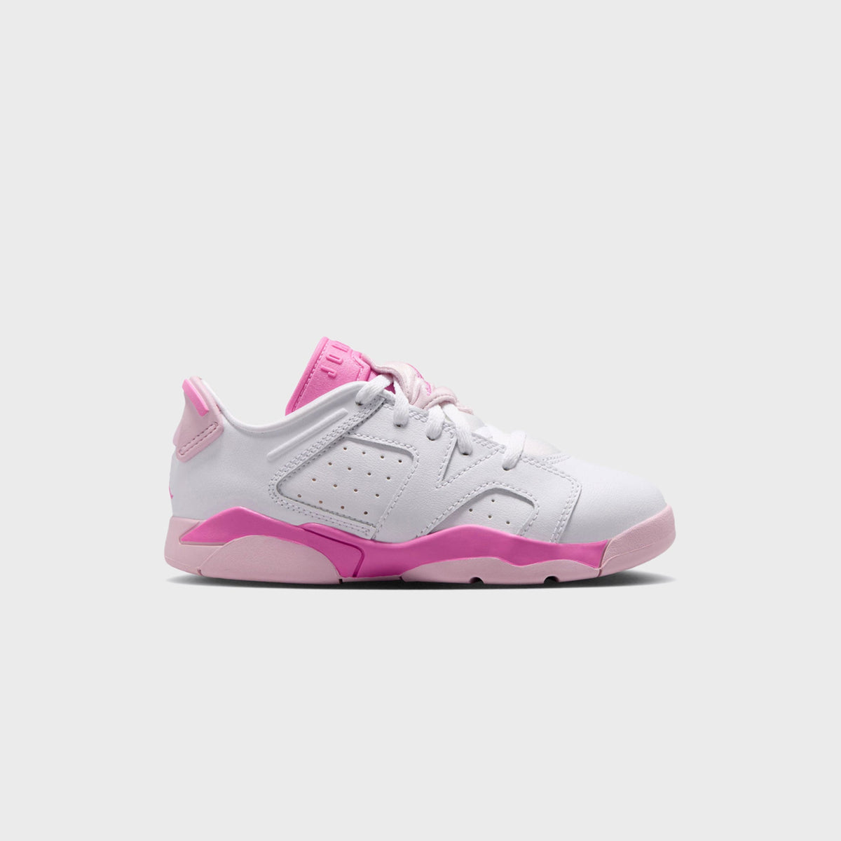 Jordan PS Jordan 6 Retro Low - White / Pink Foam / Playful Pink