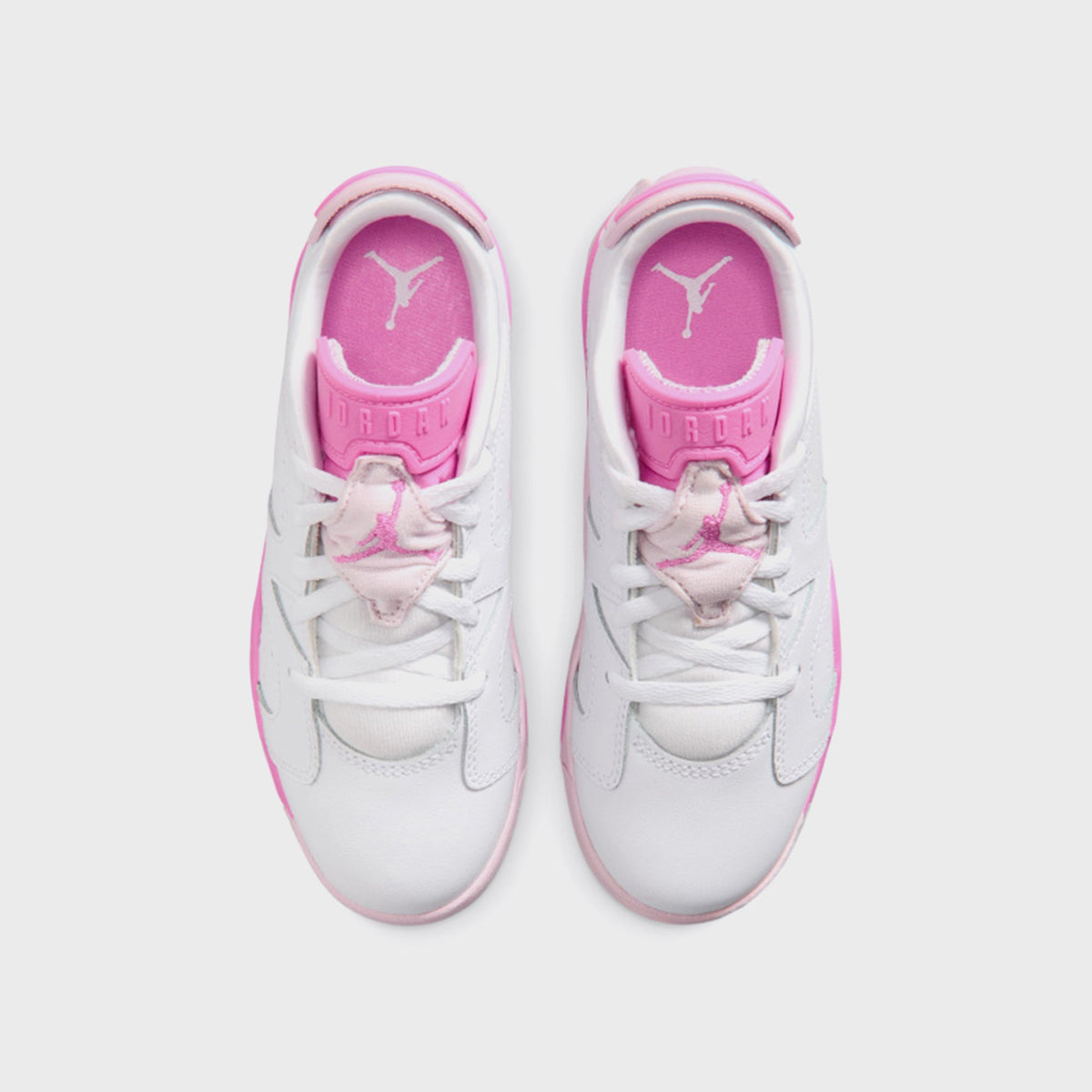 Jordan PS Jordan 6 Retro Low - White / Pink Foam / Playful Pink