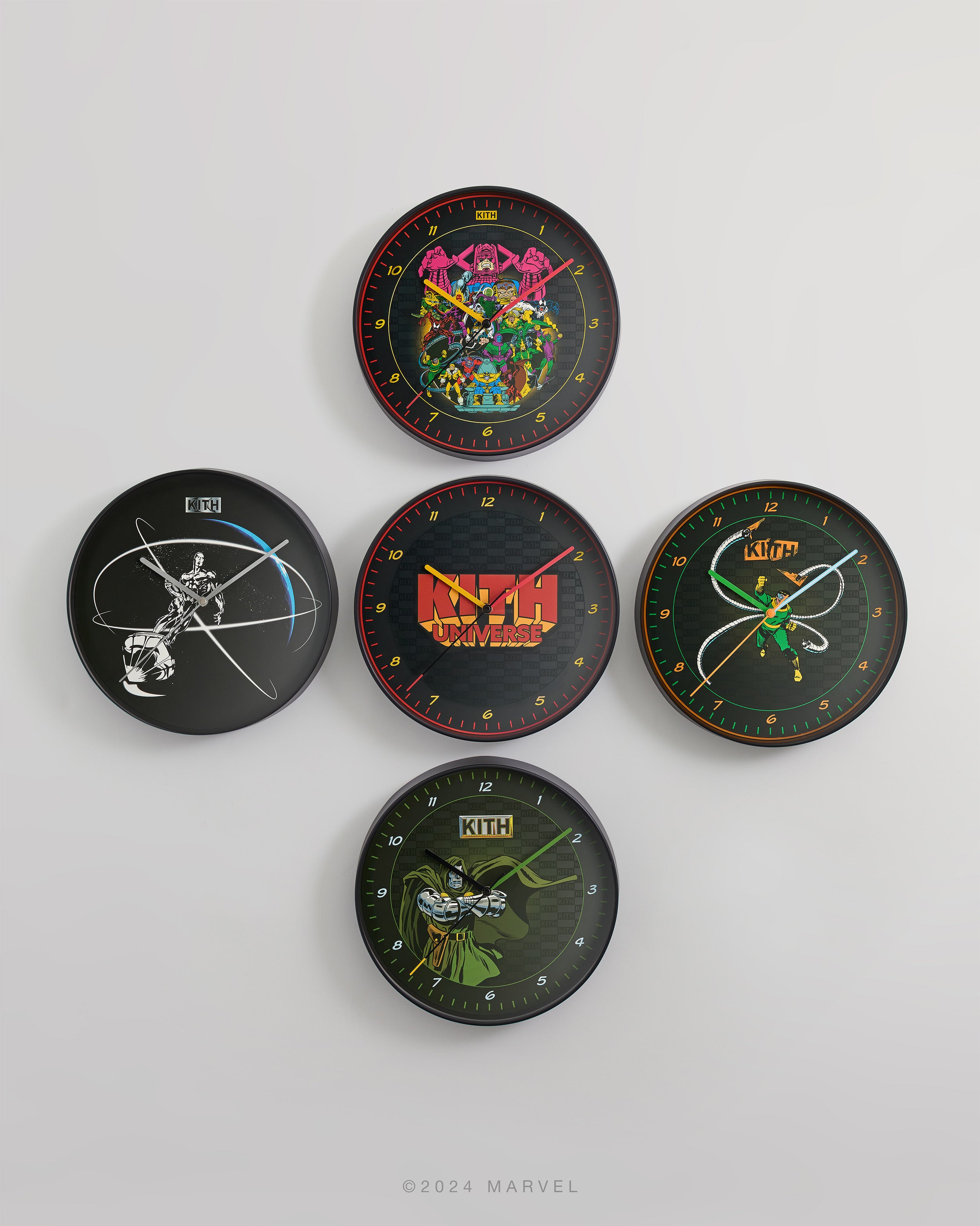 時計 Marvel Kith Universe Clock Kith x Marvel Dr. Doom Clock | eBay