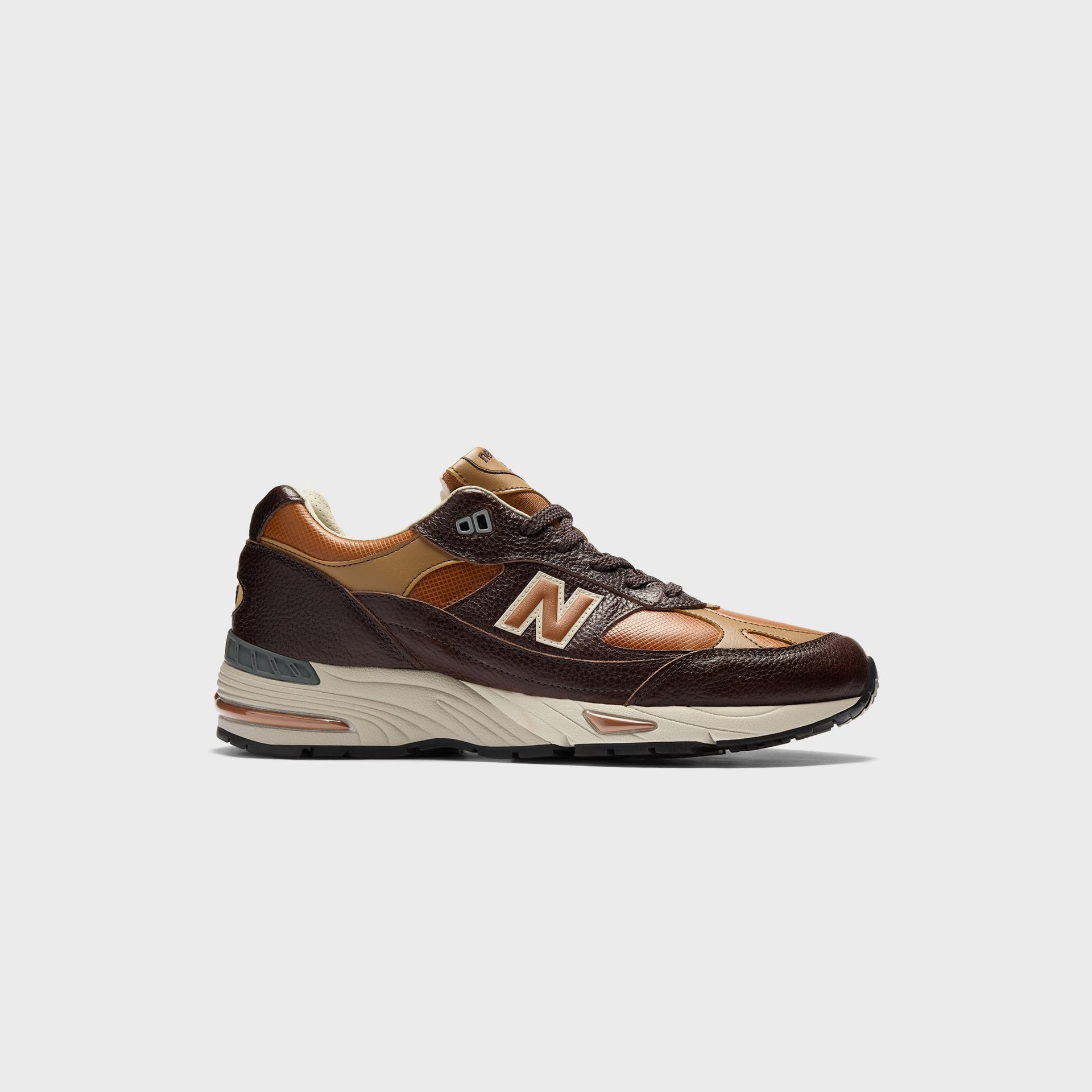 New Balance Made in UK M991v1 - Chocolate Plum / Caramel Cafe / Tan
