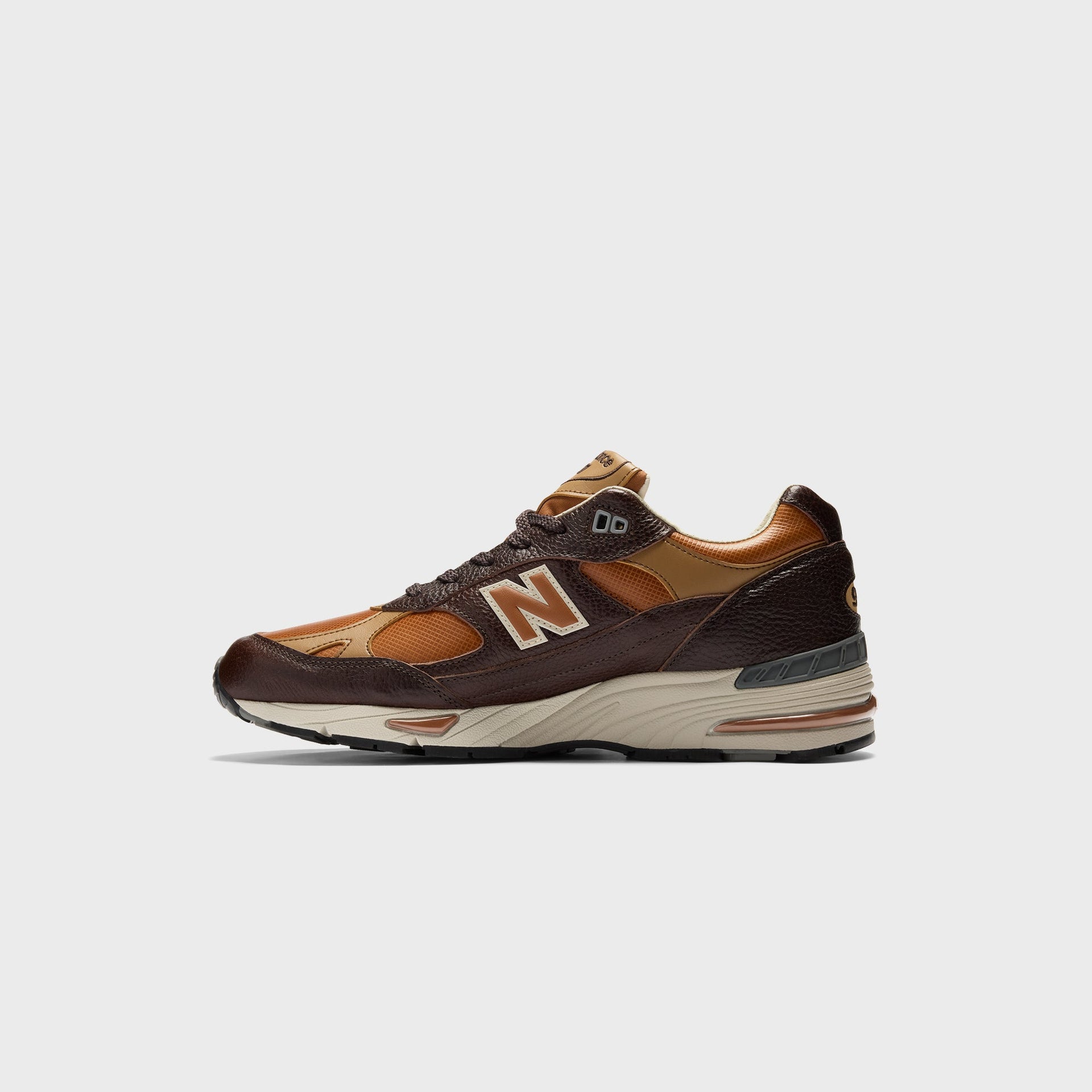 New Balance Made in UK M991v1 - Chocolate Plum / Caramel Cafe / Tan