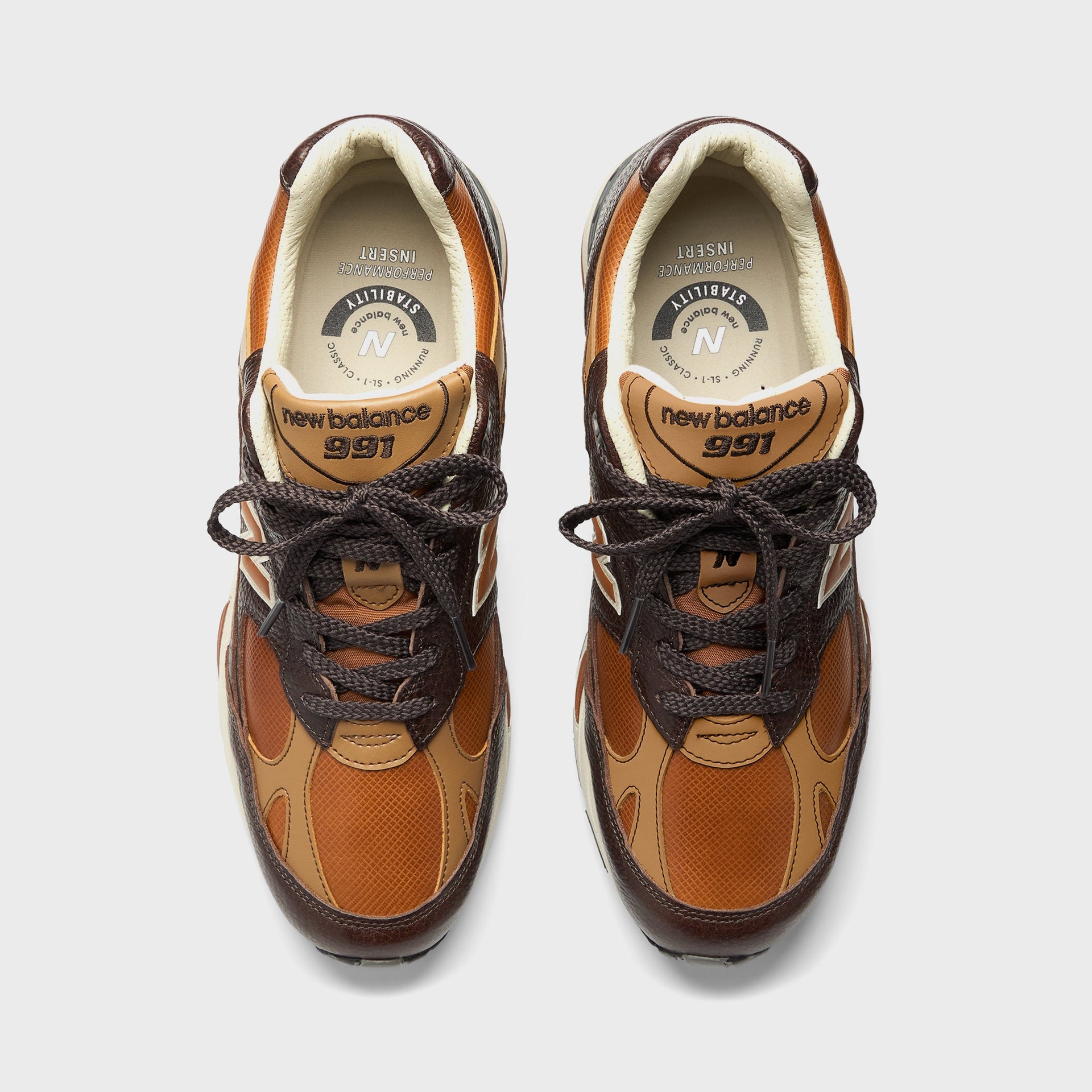 New Balance Made in UK M991v1 - Chocolate Plum / Caramel Cafe / Tan