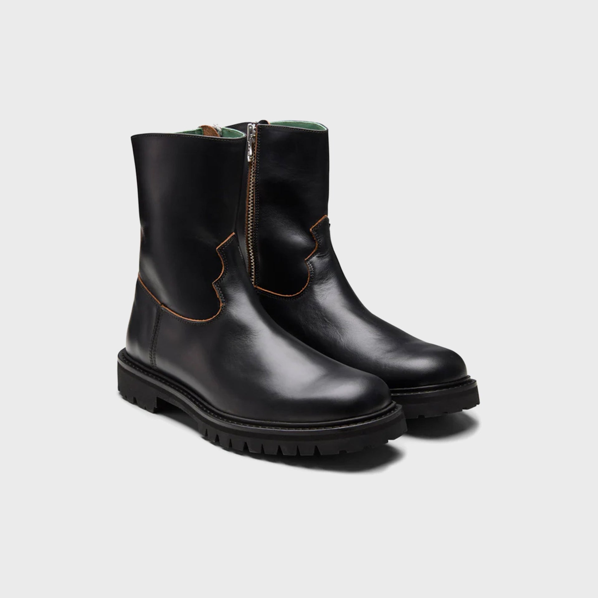 Vinny`s Moto Boot - Black