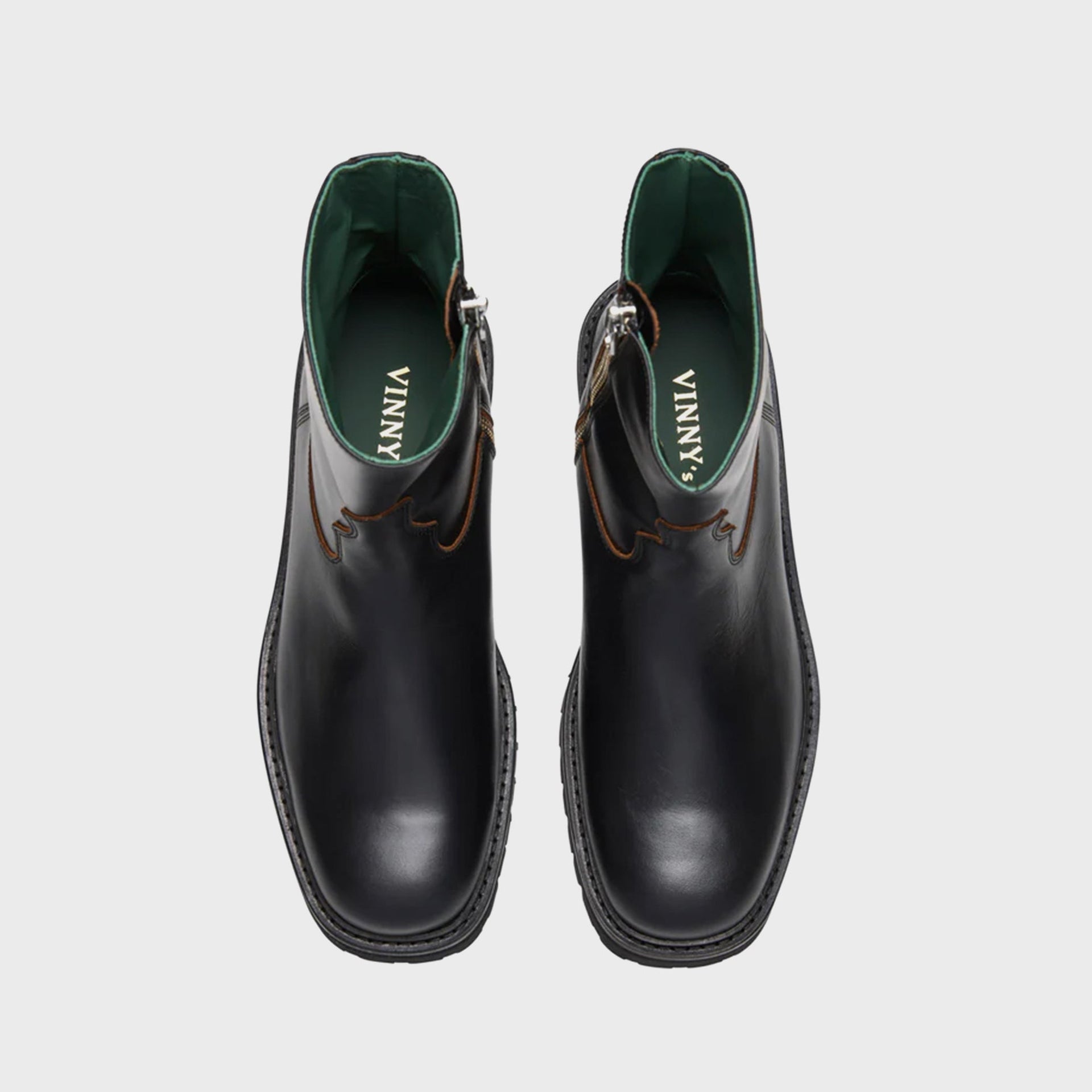Vinny`s Moto Boot - Black