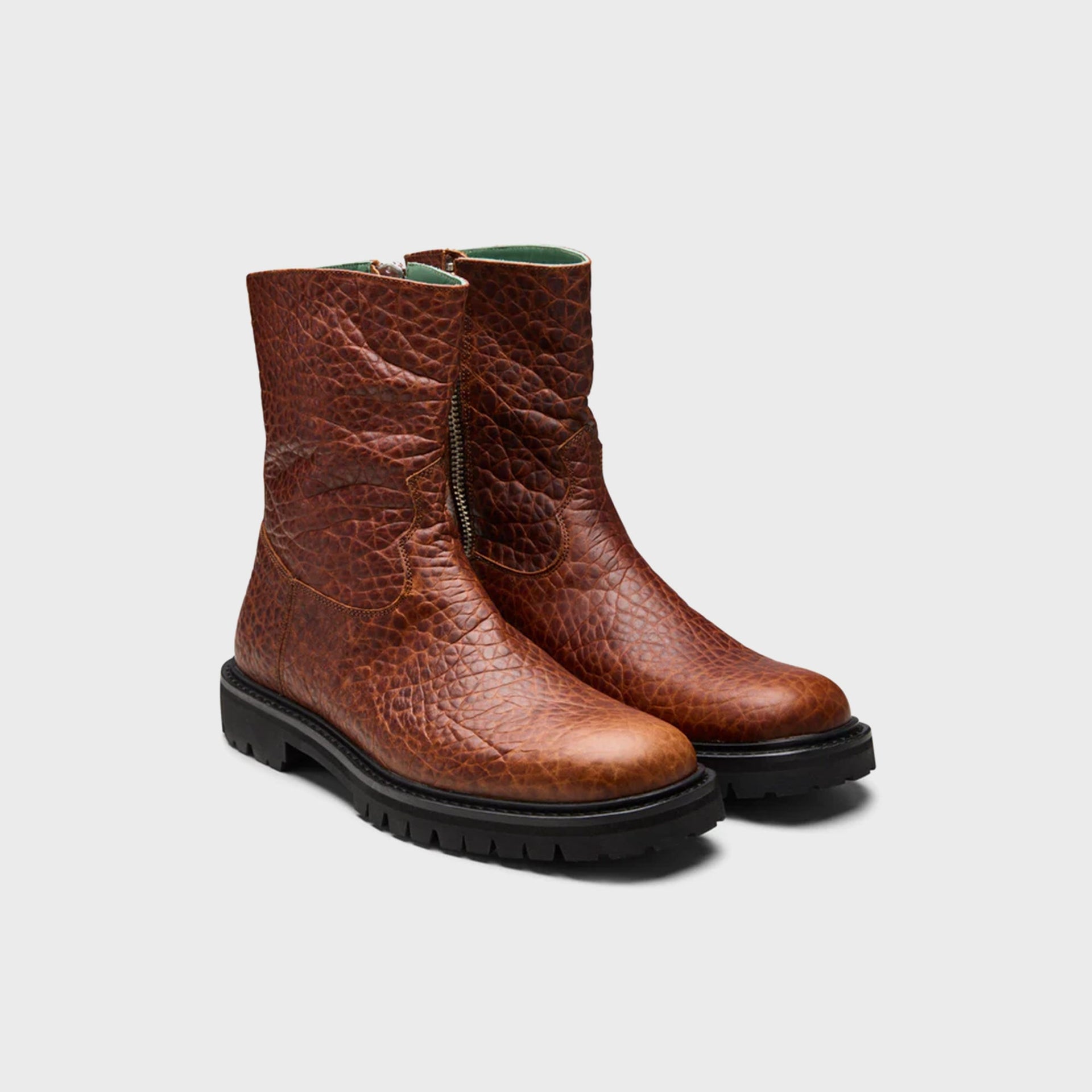 Vinny`s Moto Boot - Brown