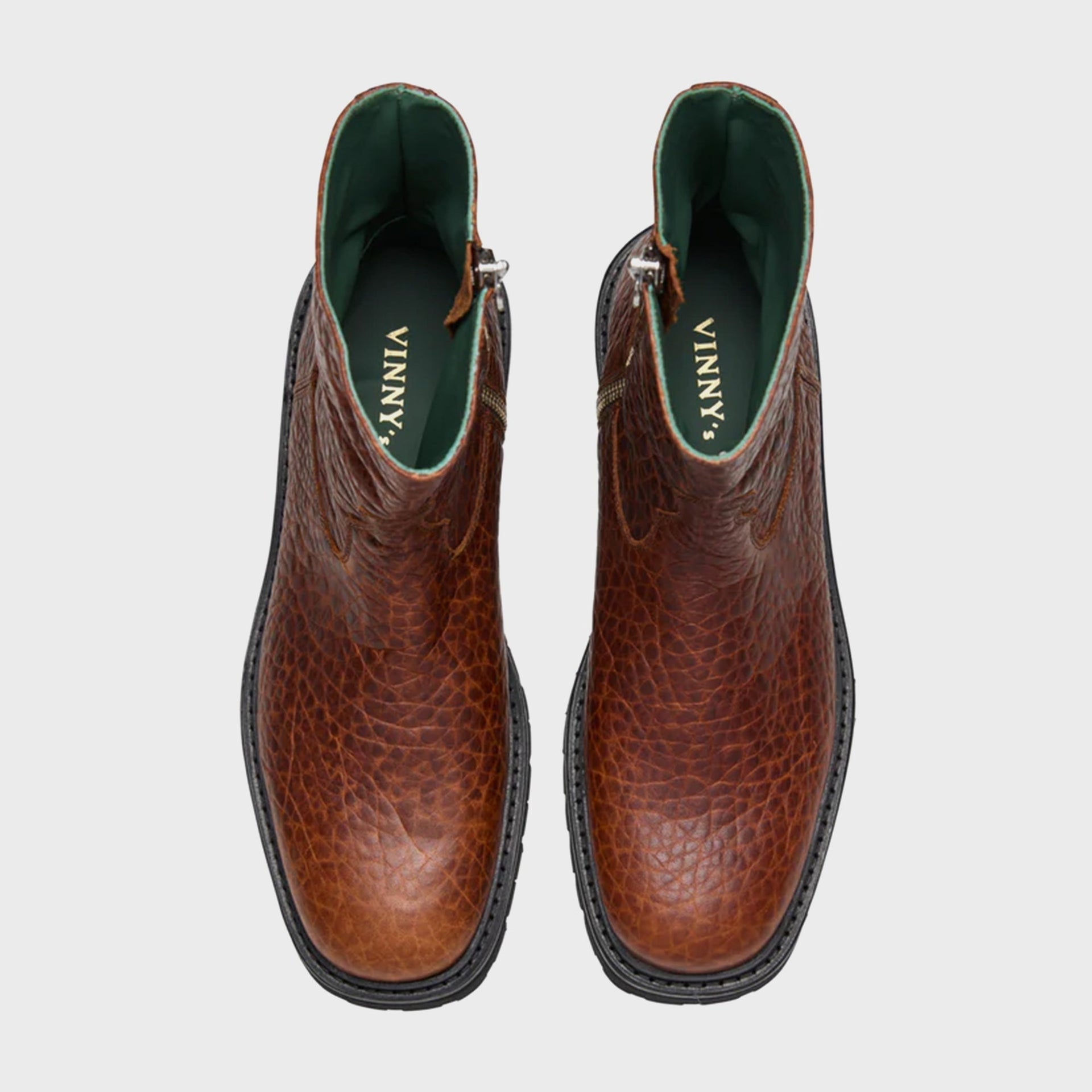 Vinny`s Moto Boot - Brown
