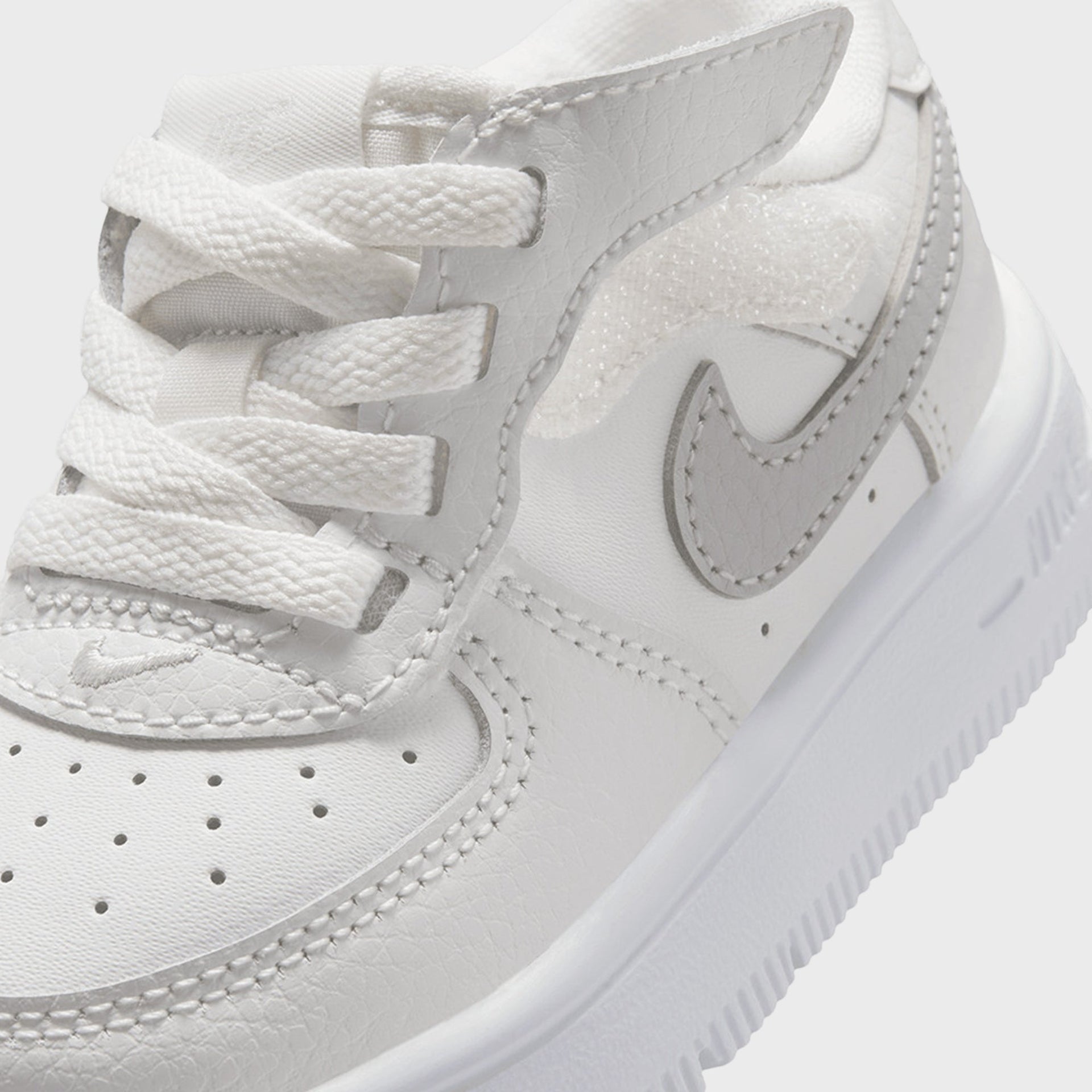 Nike TD Force 1 Low Essential+ Easyon - Summit White / Vast Grey / Platinum Tint