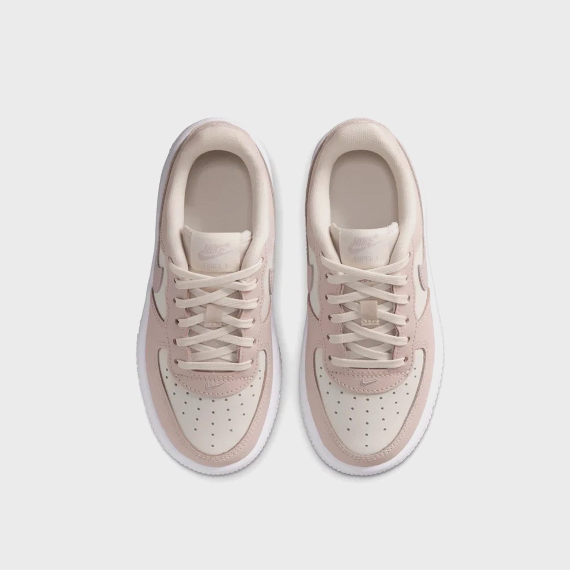 Nike PS Force 1 Low Essential+ Lace - Phantom / Platinum Violet / Silt Red / White