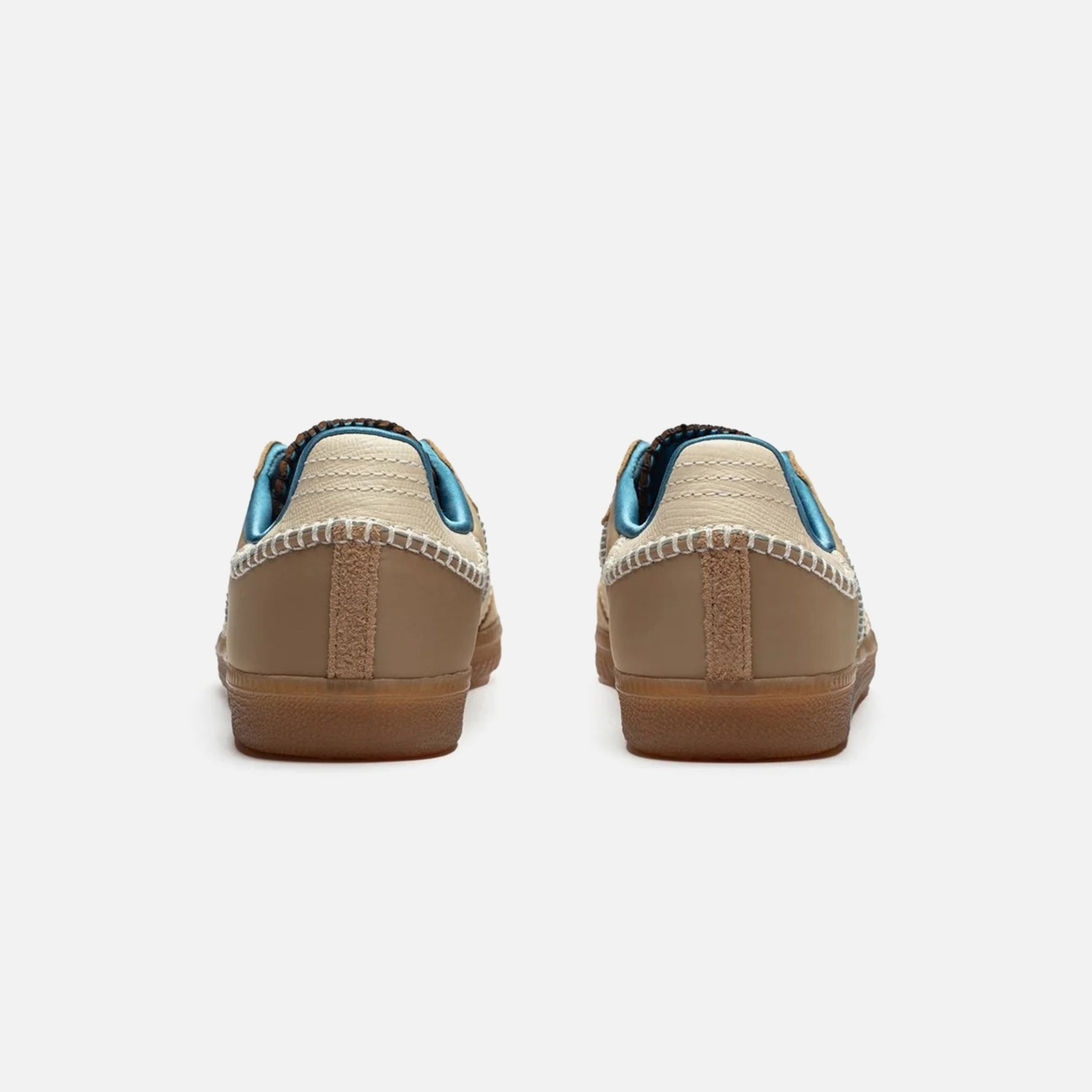 adidas x Wales Bonner Samba - Wonder White / Ash Blue Kith Europe adidas x Wales Bonner Samba - Wonder White / Ash Blue Kith Europe