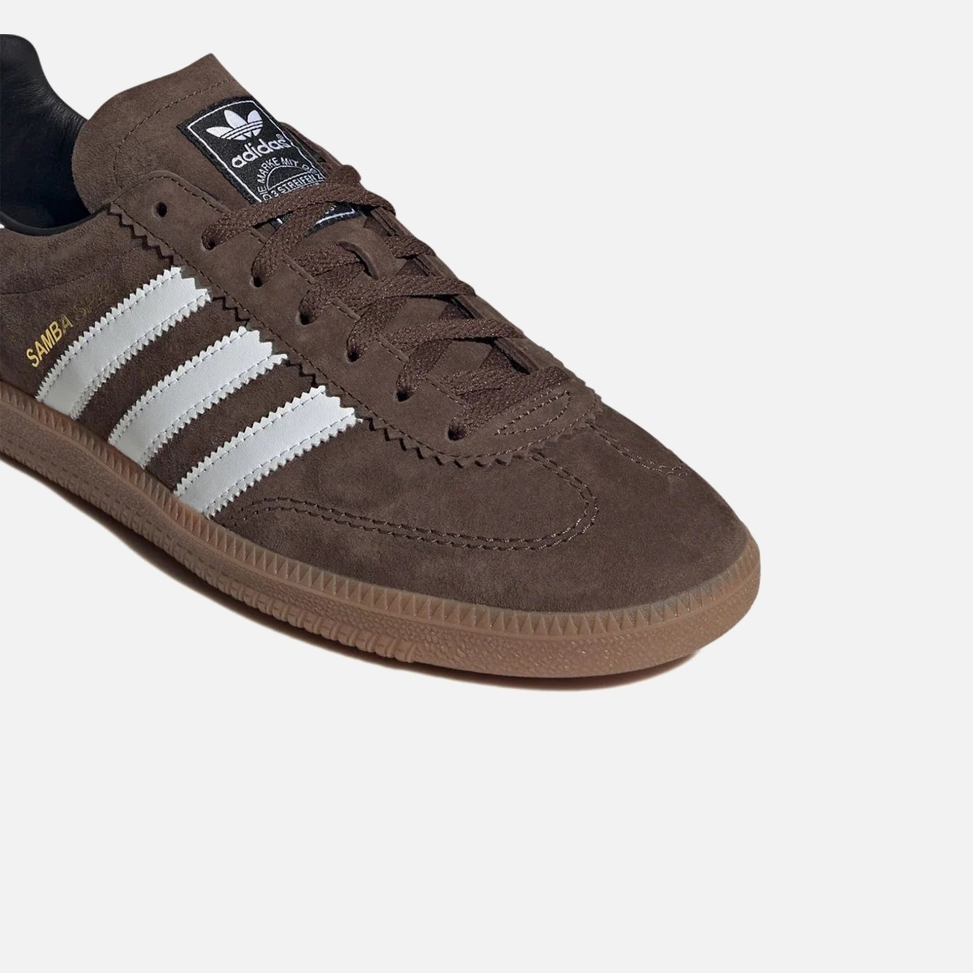 adidas Samba Deco SPZL - Brown / White / Gum