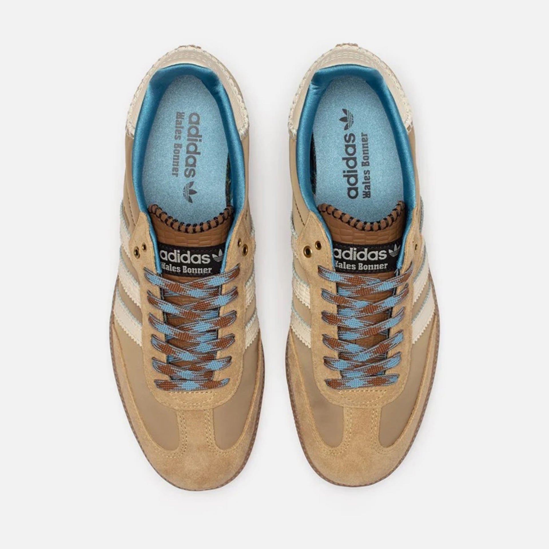 adidas x Wales Bonner Samba - Wonder White / Ash Blue