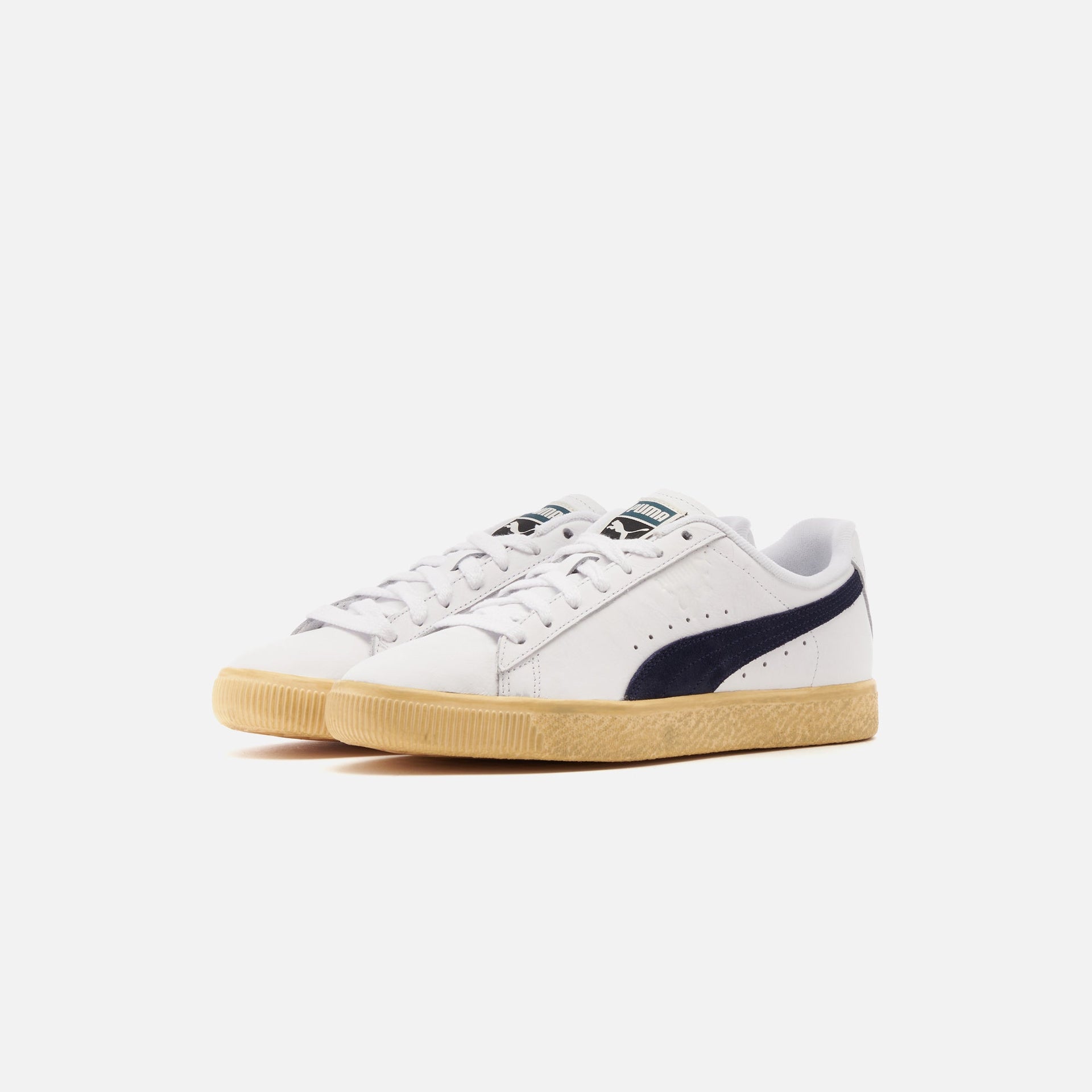 Puma Clyde Vintage - Puma White / Puma Navy