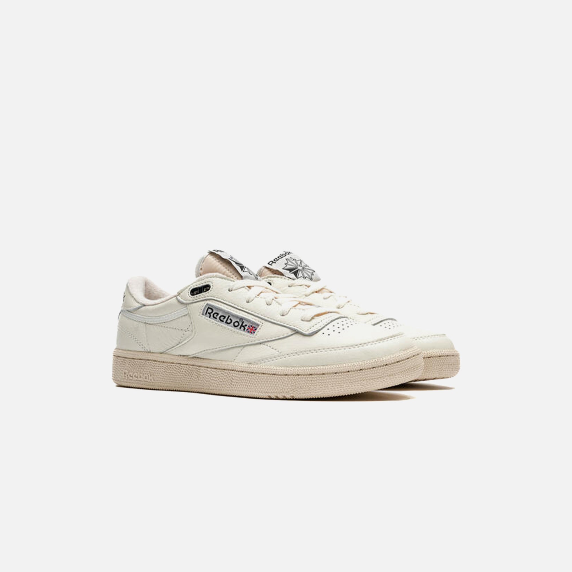 REEBOK★CLUB C 85 VINTAGE★CHALK/CHALK/BLACK★兼用 Reebok Club C 85 Vintage - Chalk / Core Black / Alabaster
