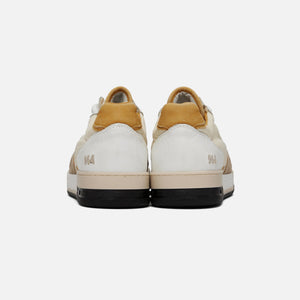 Rhude Racing Sneaker - White / Mustard / Beige