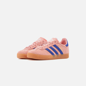 adidas Kids Gazelle Indoor - Semi Pink Spark / Lucid Blue / Lucid Blue