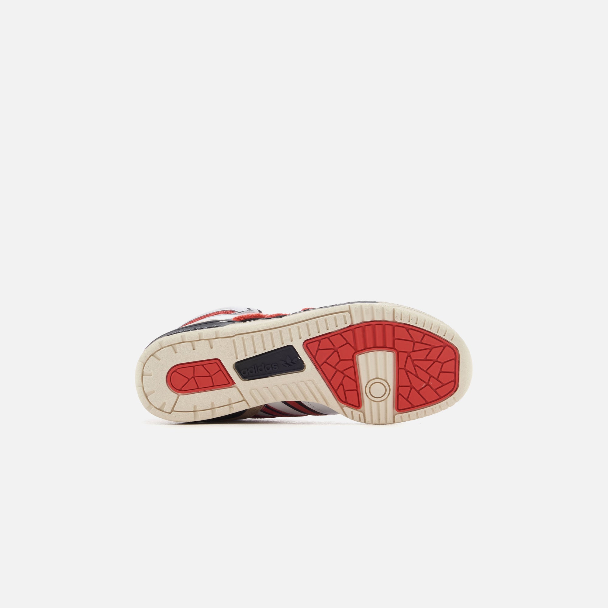 adidas RIVALRY HI 265mm ホワイト/レッド Adidas Rivalry Hi - Basketball 80's Retro - White Red