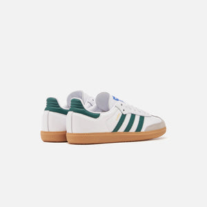 adidas Samba OG - Footwear White / Collegiate Green / Gum