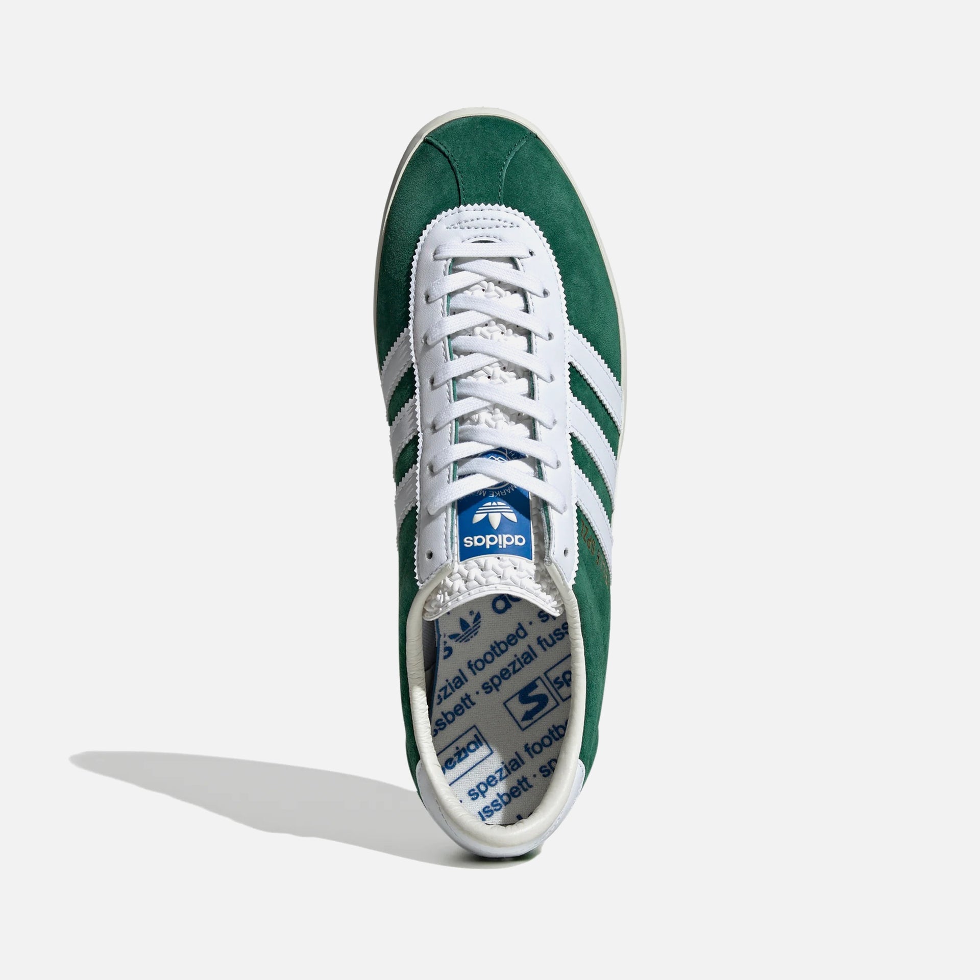 adidas Gazelle Spzl - Dark Green / Cloud White / Off White