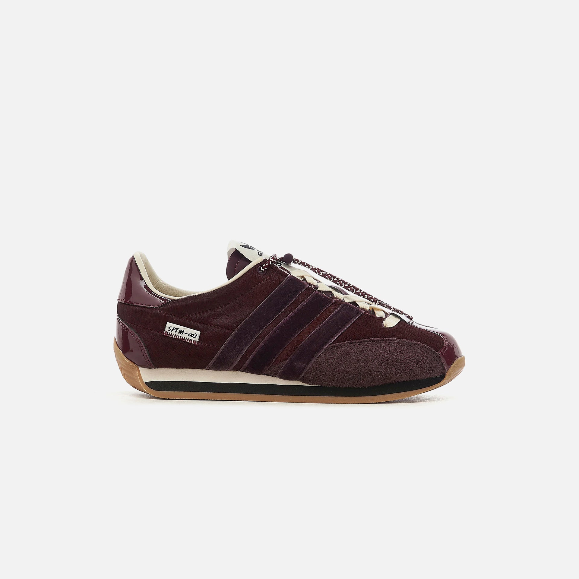 adidas x SFTM Country OG - Maroon / Core Black / Cream White