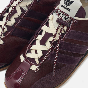 adidas x SFTM Country OG - Maroon / Core Black / Cream White