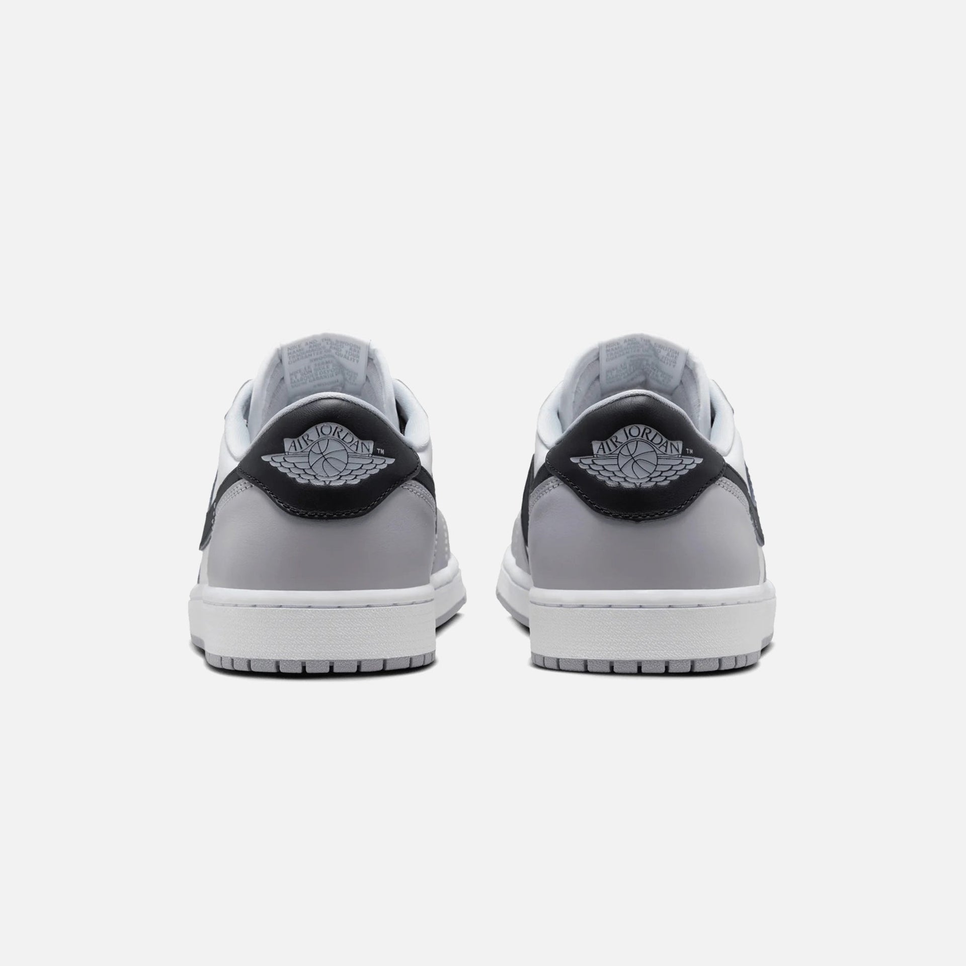 Nike Air Jordan 1 Low - White / Black / Wolf Grey