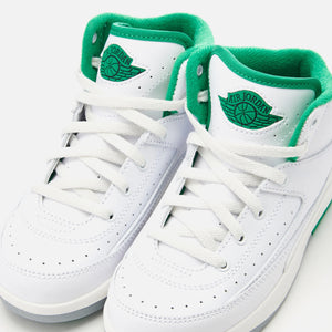 Jordan PS Air Jordan 2 Retro - White / Lucky Green / Light Steel