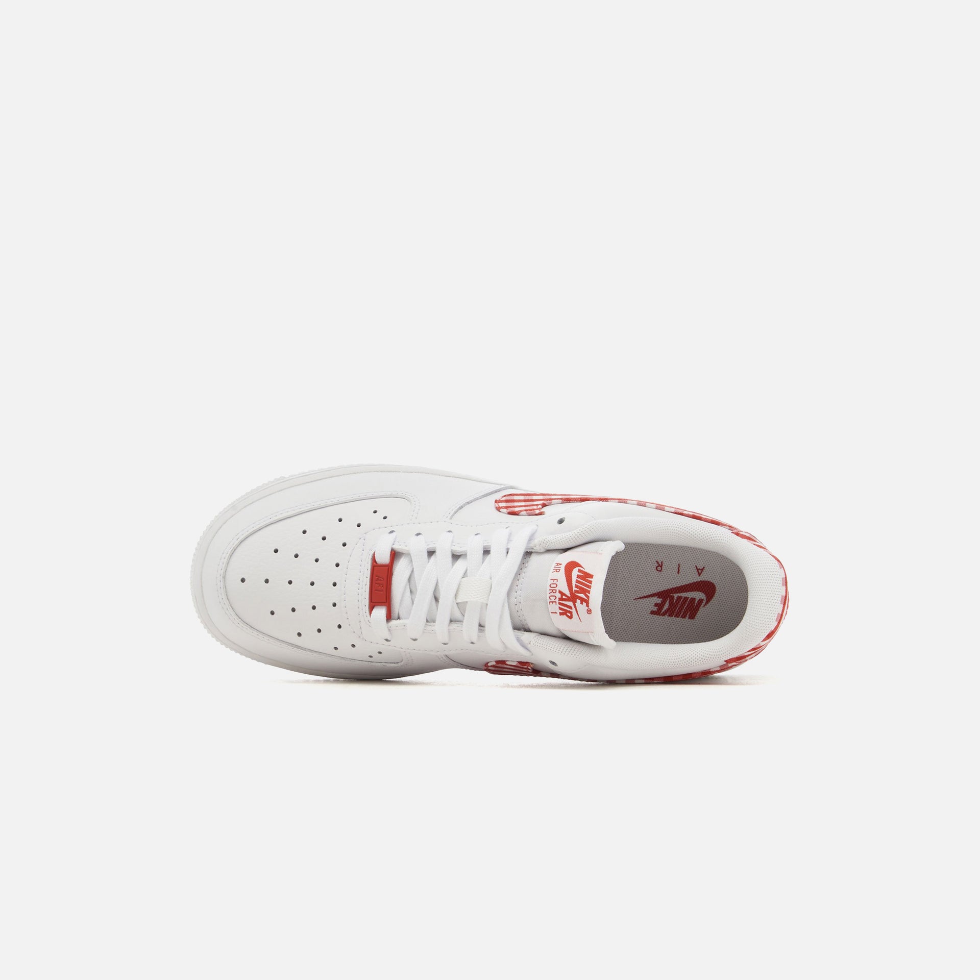 Nike Air Force 1 '07 Femme - Blanc Tendance / Rouge Mystique