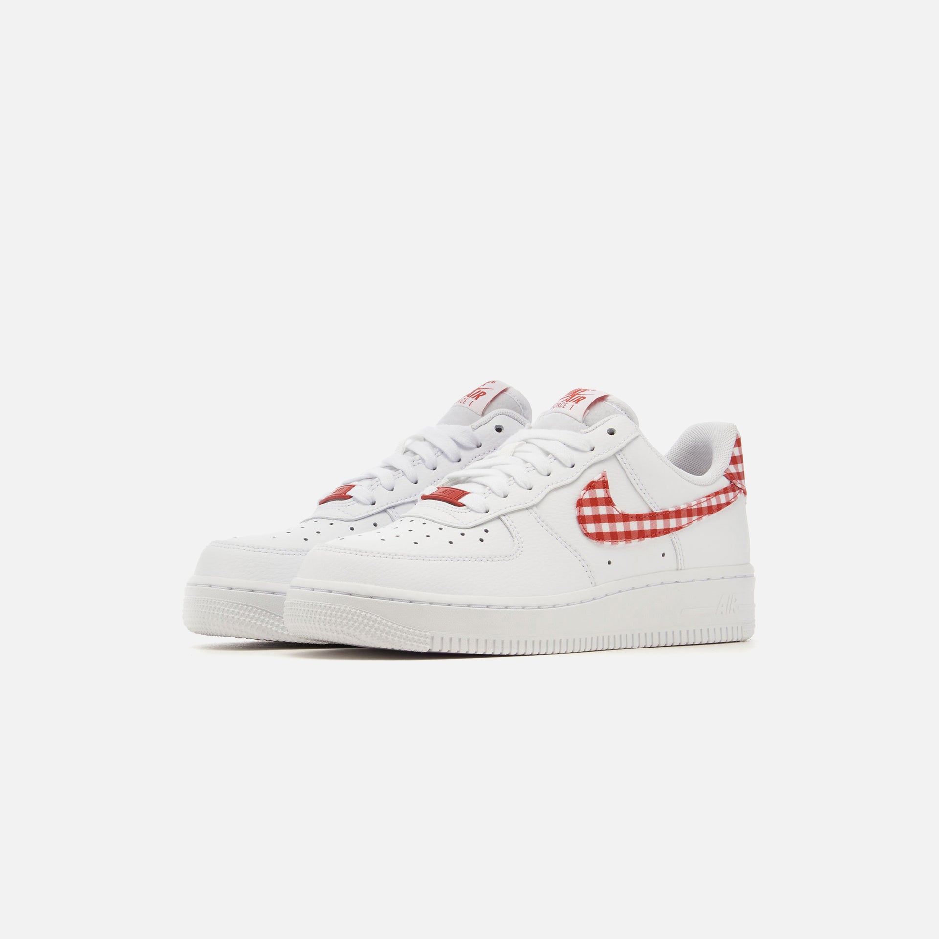 Nike Air Force 1 '07 Femme - Blanc Tendance / Rouge Mystique