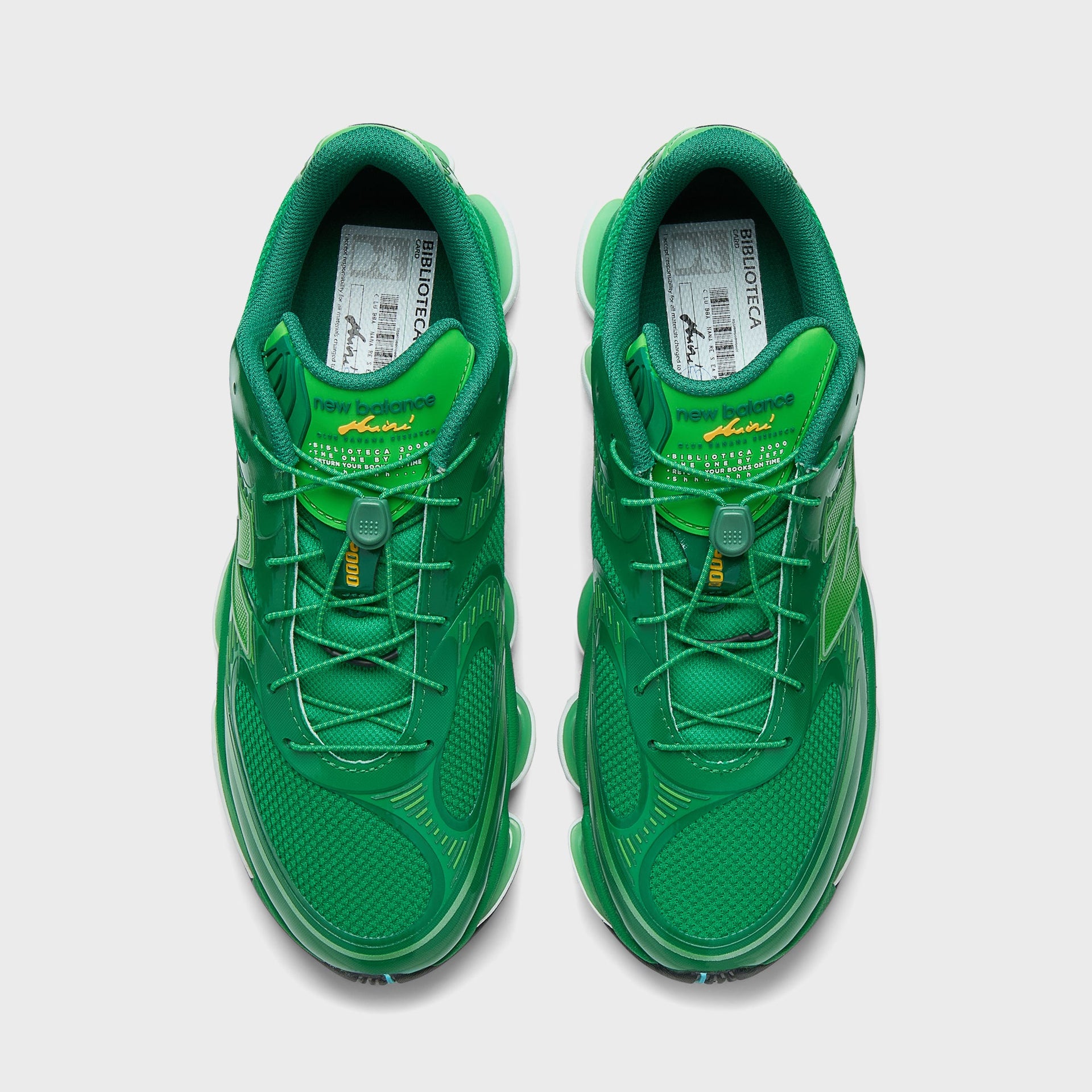 New Balance x Amine ABZORB 2000 Biblioteca - Green / Yellow / White
