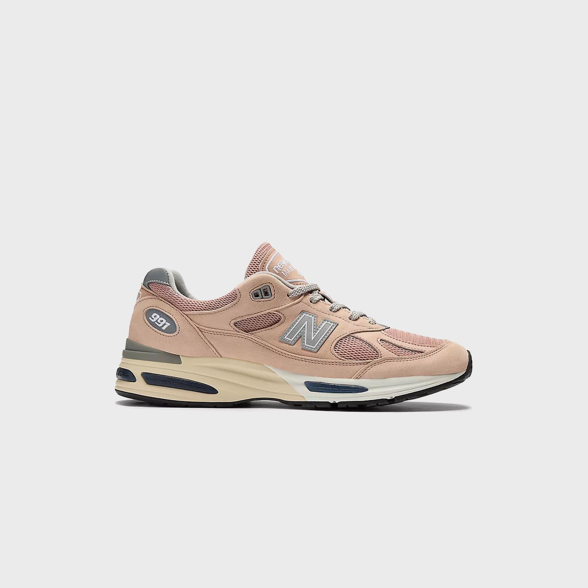 New Balance Made in UK 991v2 - Mahogany Rose / Silver