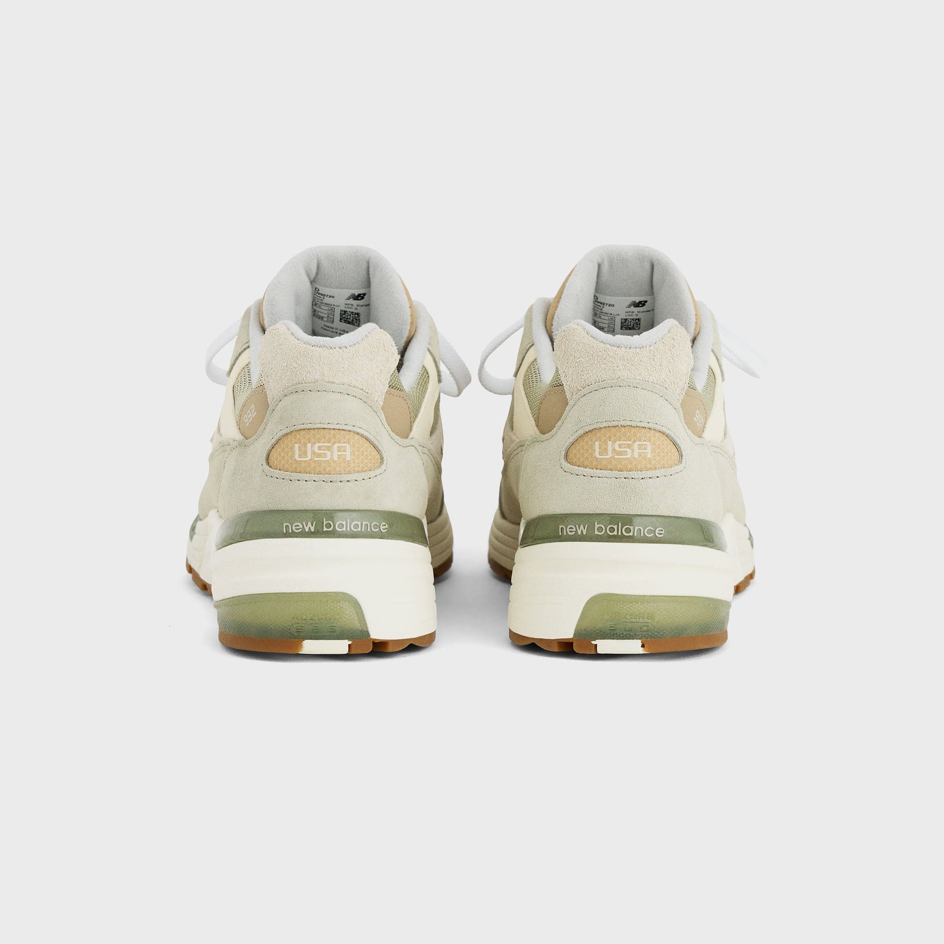 New Balance Made in USA 992 - Olivine / Incense / Raw Cashew