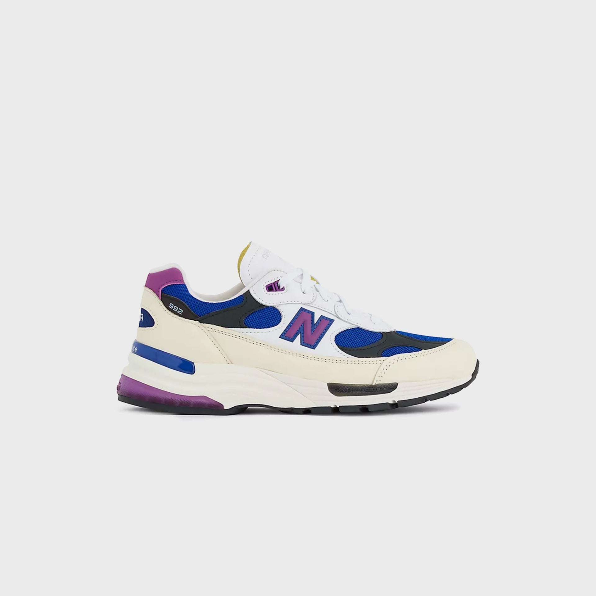 New Balance Made in USA 992 - White / Team Royal / Purple Fuchsia