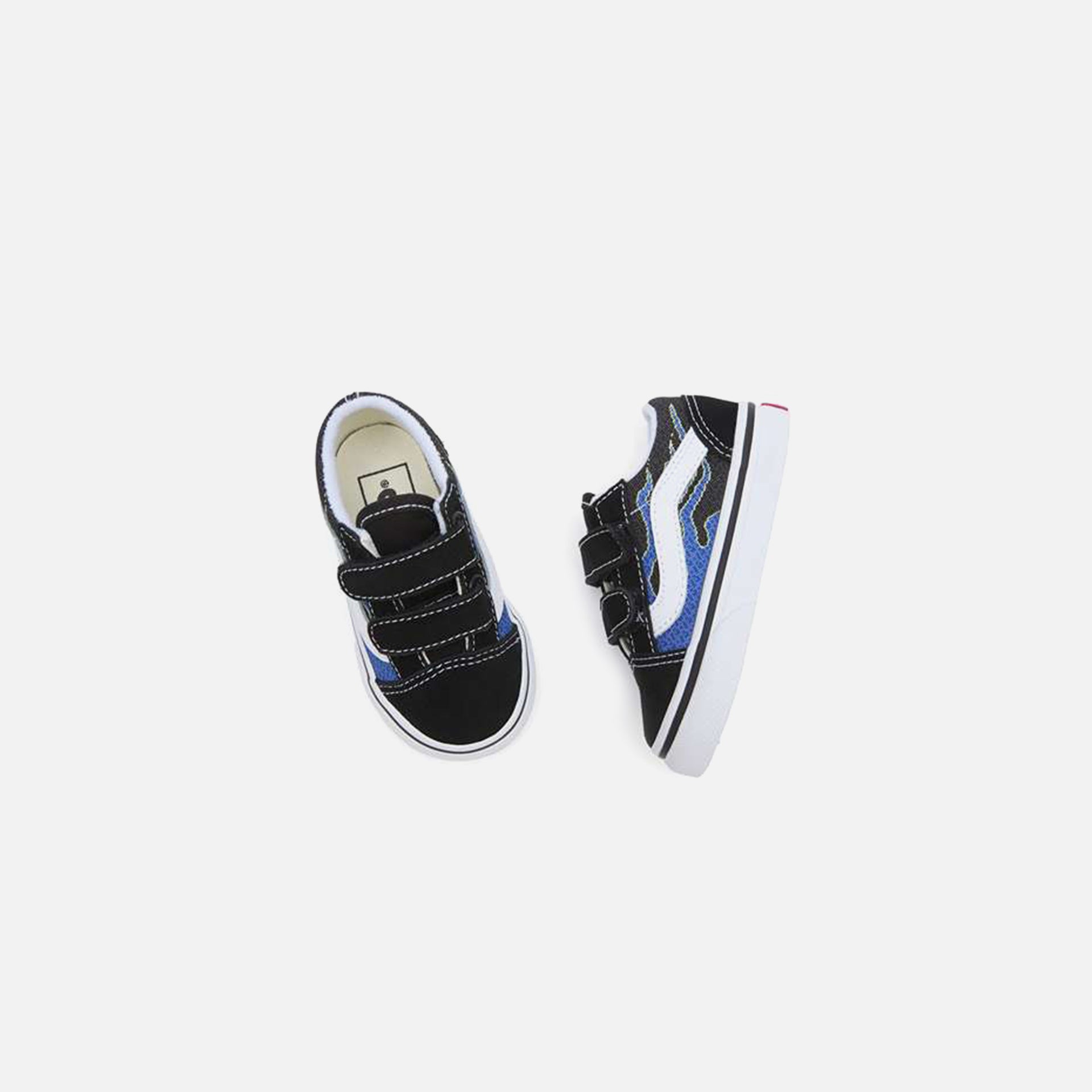 VANS TD Old Skool - Pixel Flame / Black / Blue