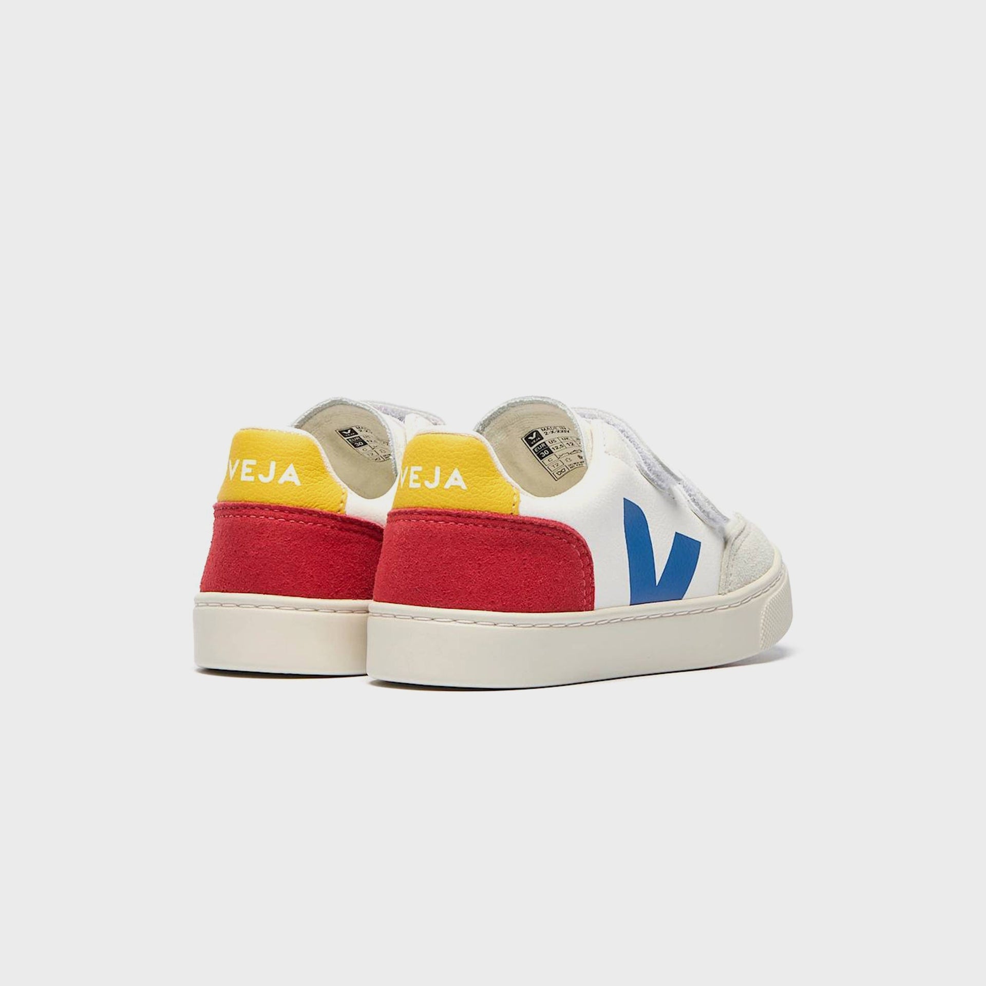 Veja Small V-12 - White / Multicolor / Pepper