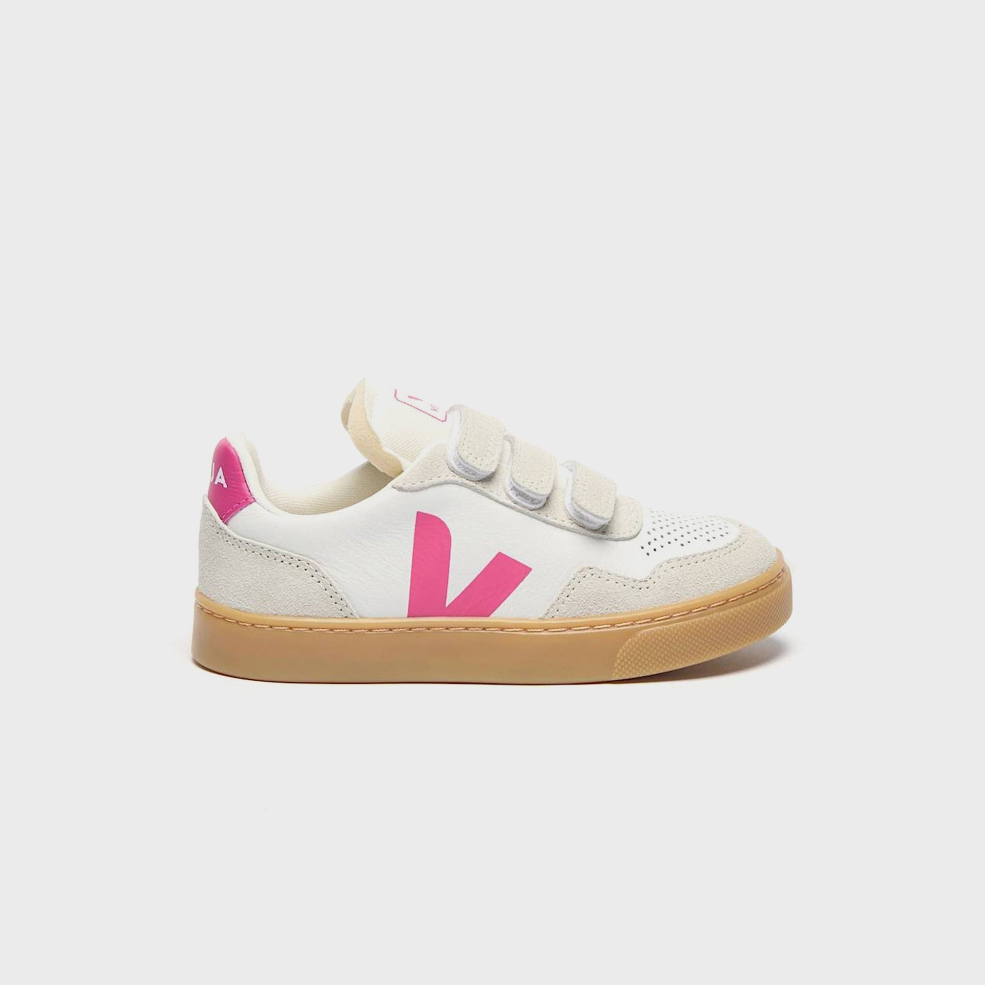 Veja Kids Small V-90 - White / Mia / Natural