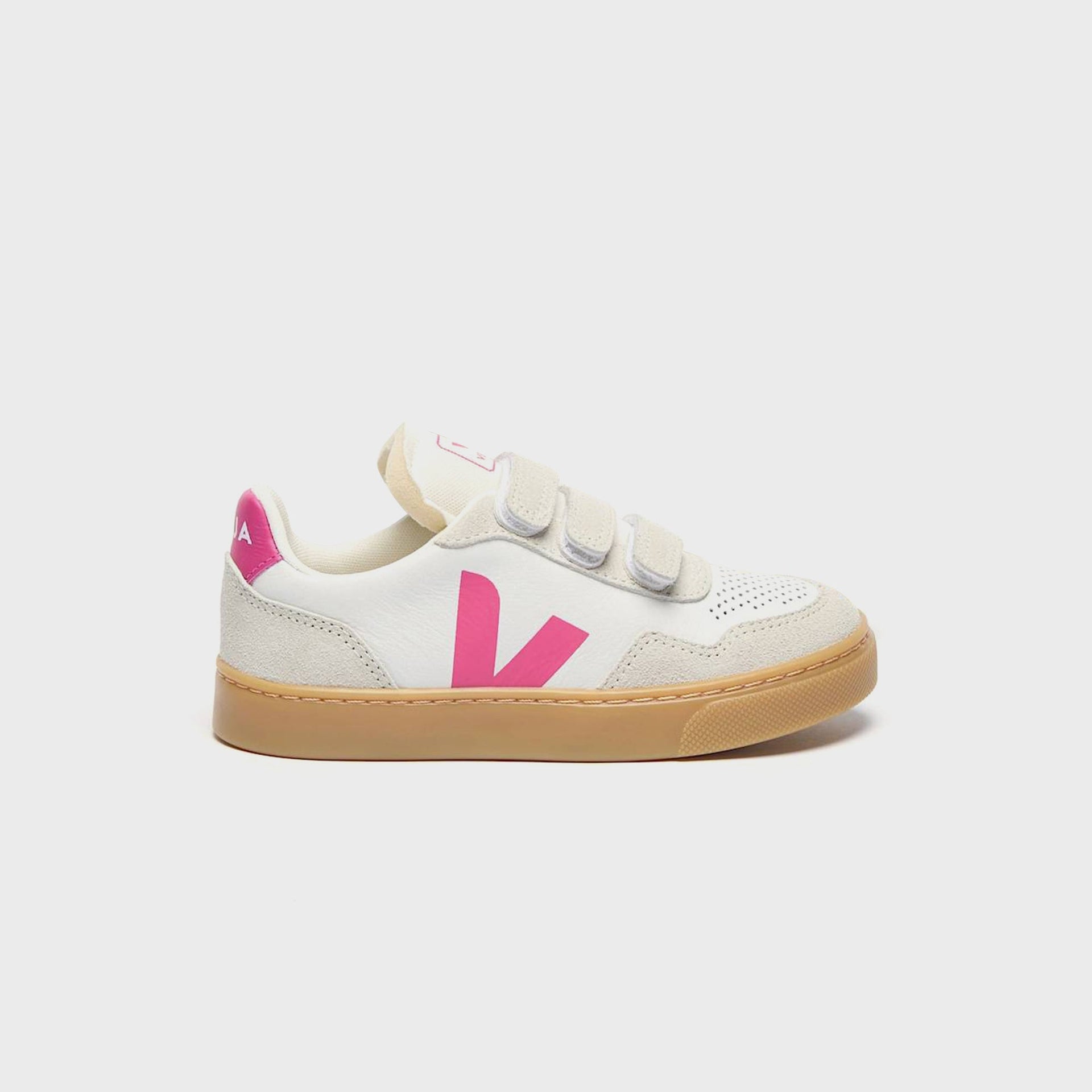 Veja Small V-90 - White / Mia / Natural