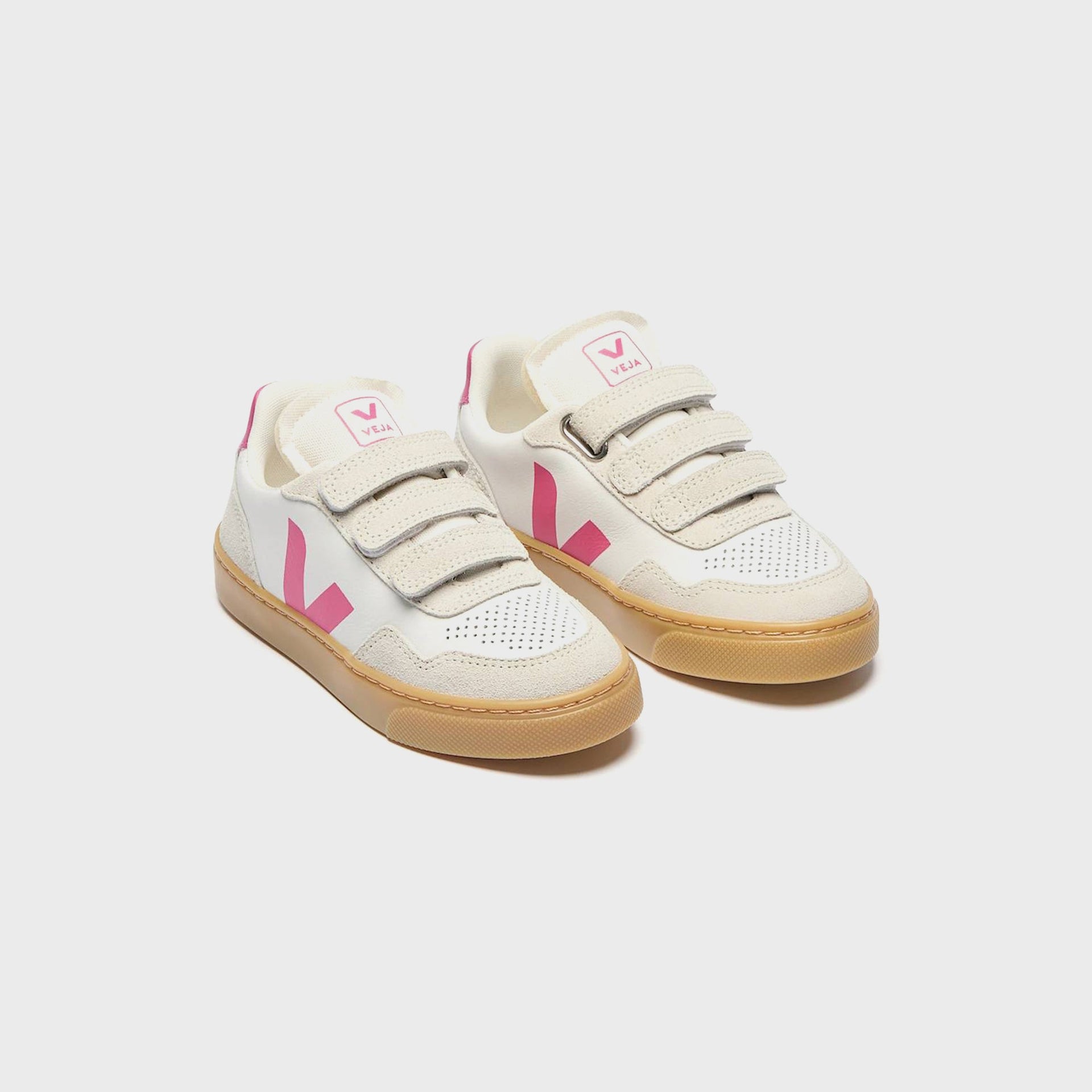 Veja Kids Small V-90 - White / Mia / Natural