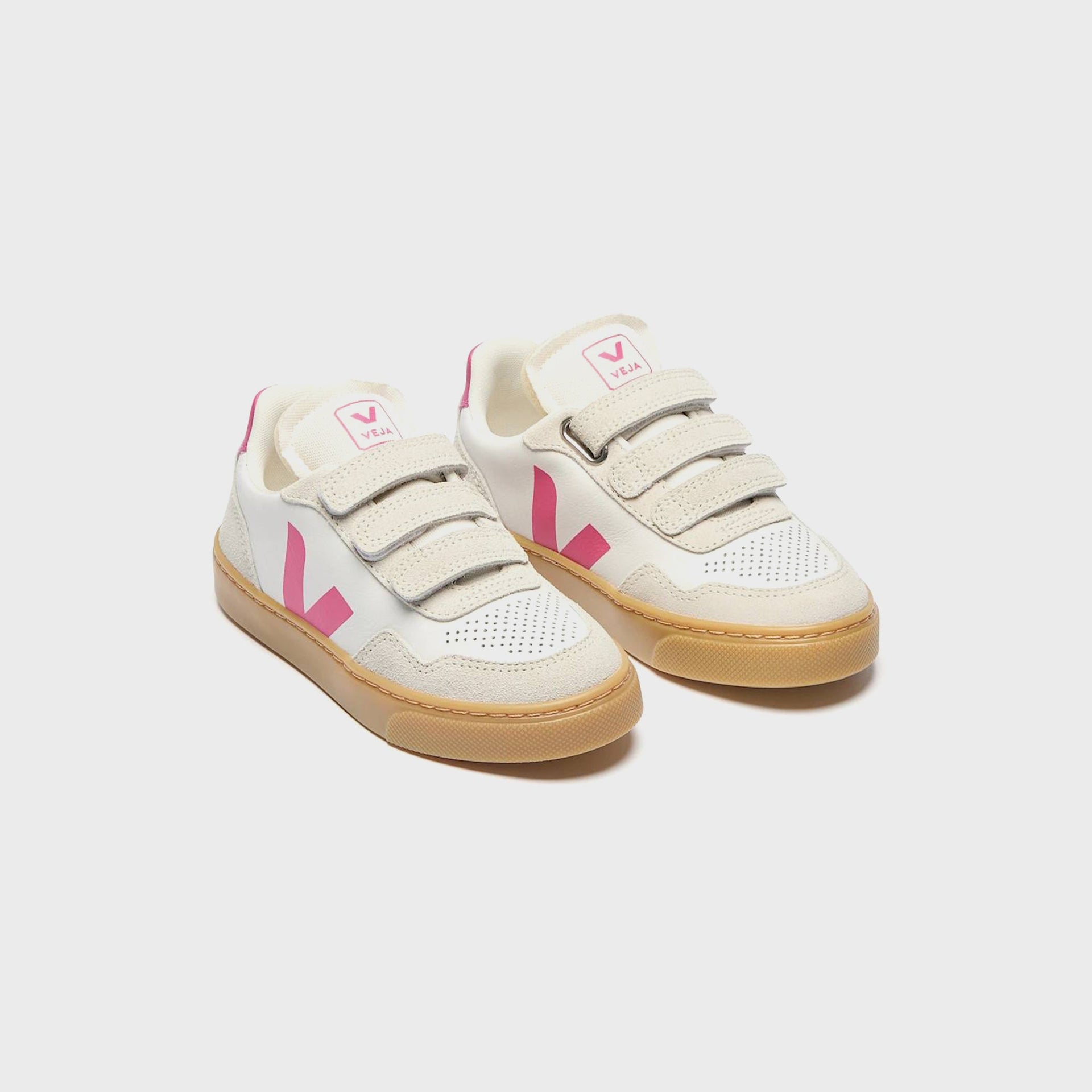 Veja Small V-90 - White / Mia / Natural