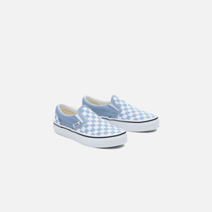 VANS PS Classic Slip-On - Checkerboard Dusty Blue