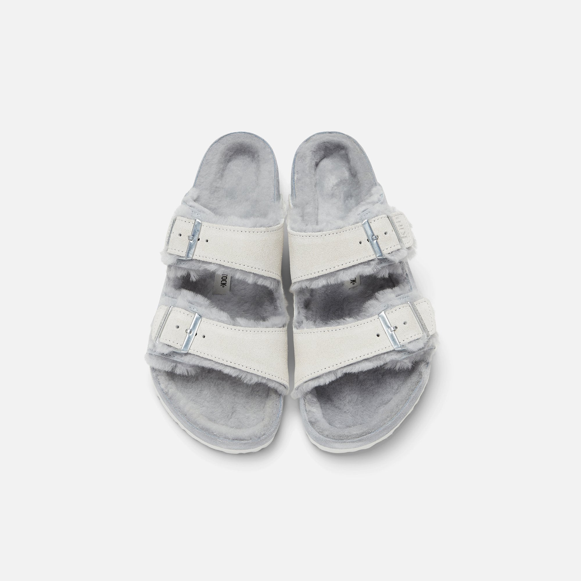 Kith Women for Birkenstock Arizona Shearling - Pearl Blue