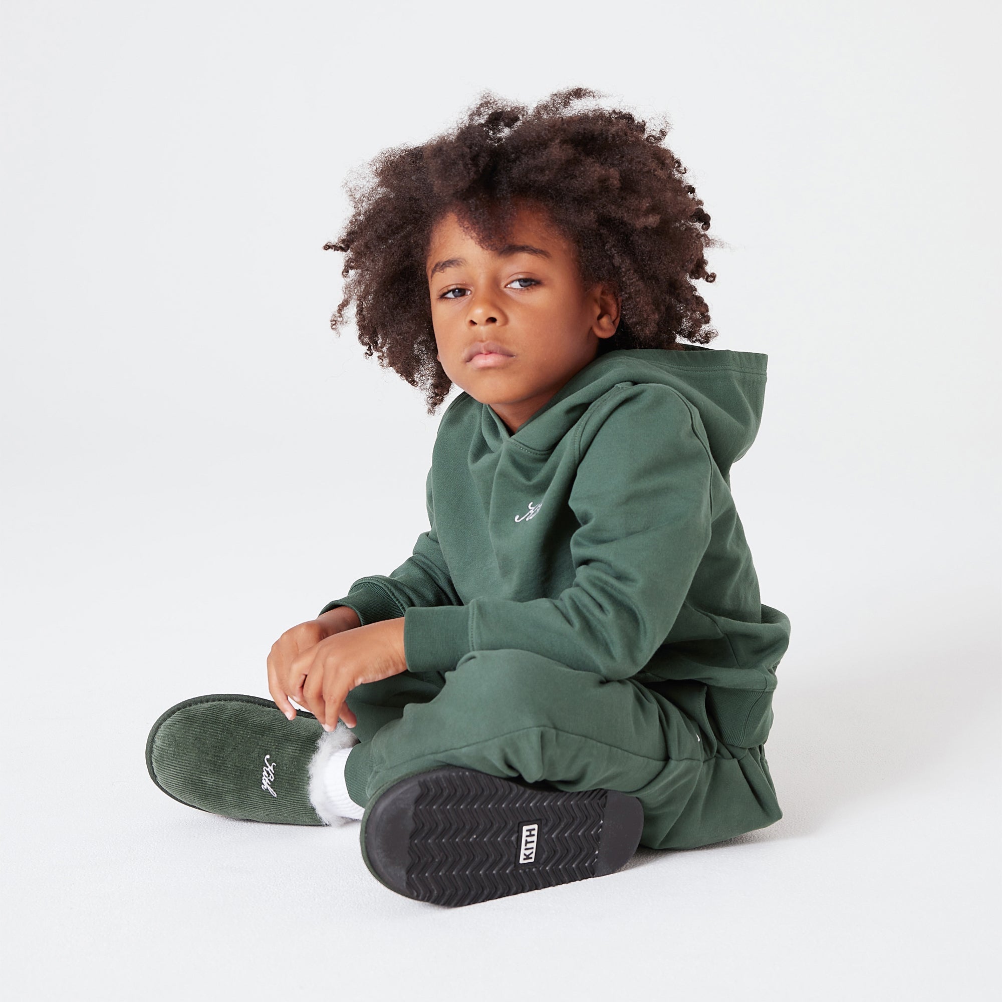 Kith Kids Gorman Jacket グリーン　2T Kith Kids Logo Gorman Jacket - Alpine