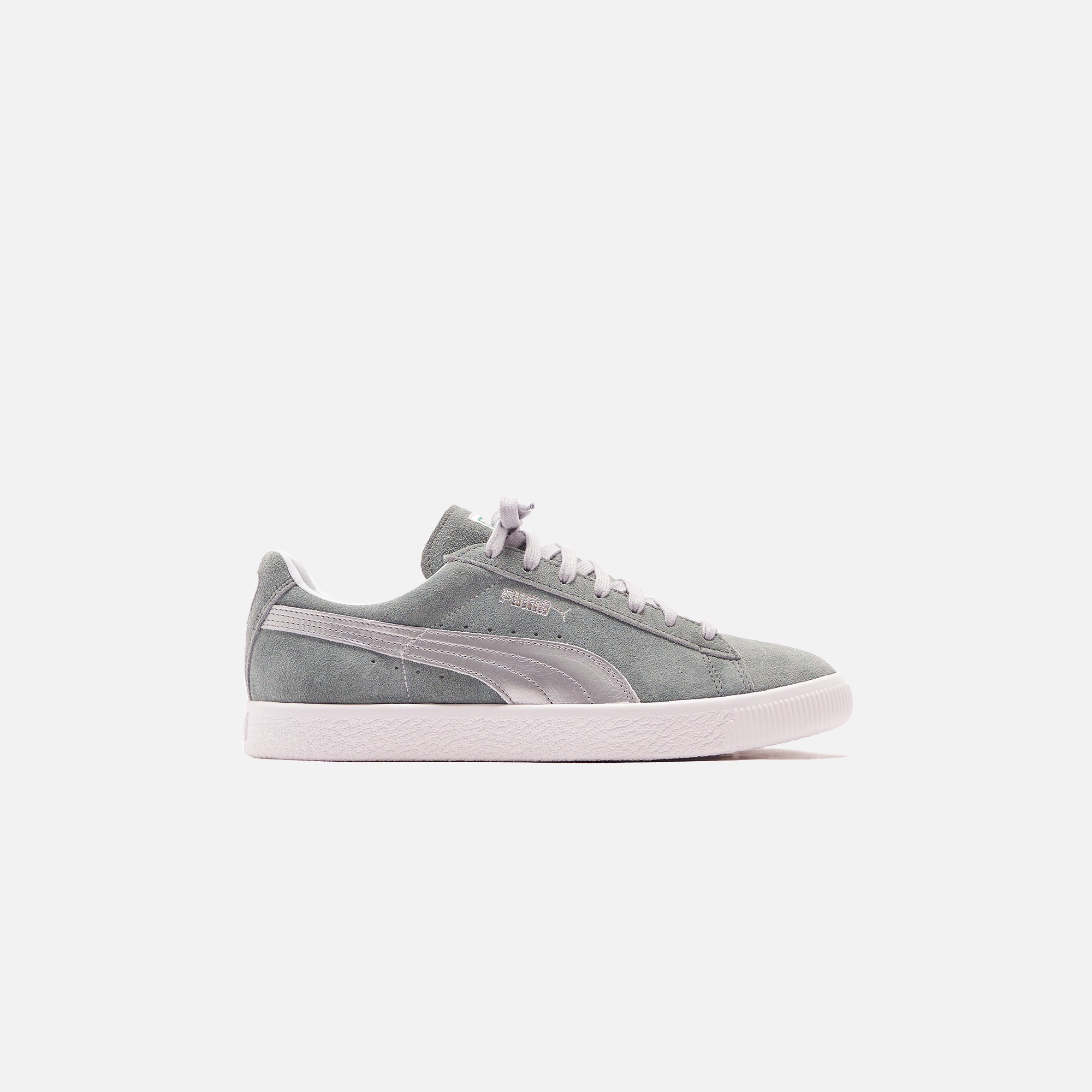 Puma suede silver hotsell