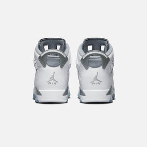 Nike Grade School Air Jordan 6 Retro - White / Medium Grey / Cool Grey