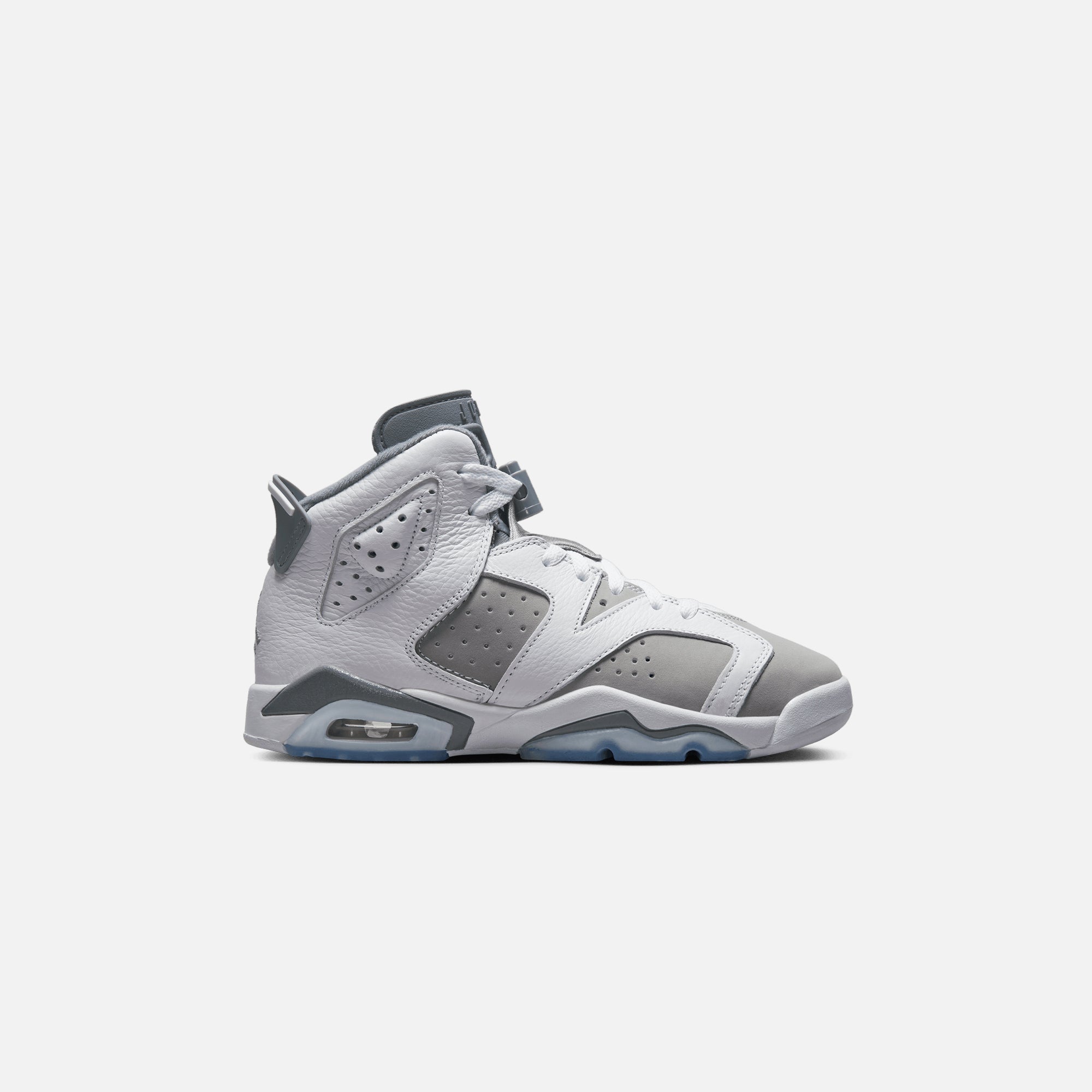 Nike Grade School Air Jordan 6 Retro - White / Medium Grey / Cool ...