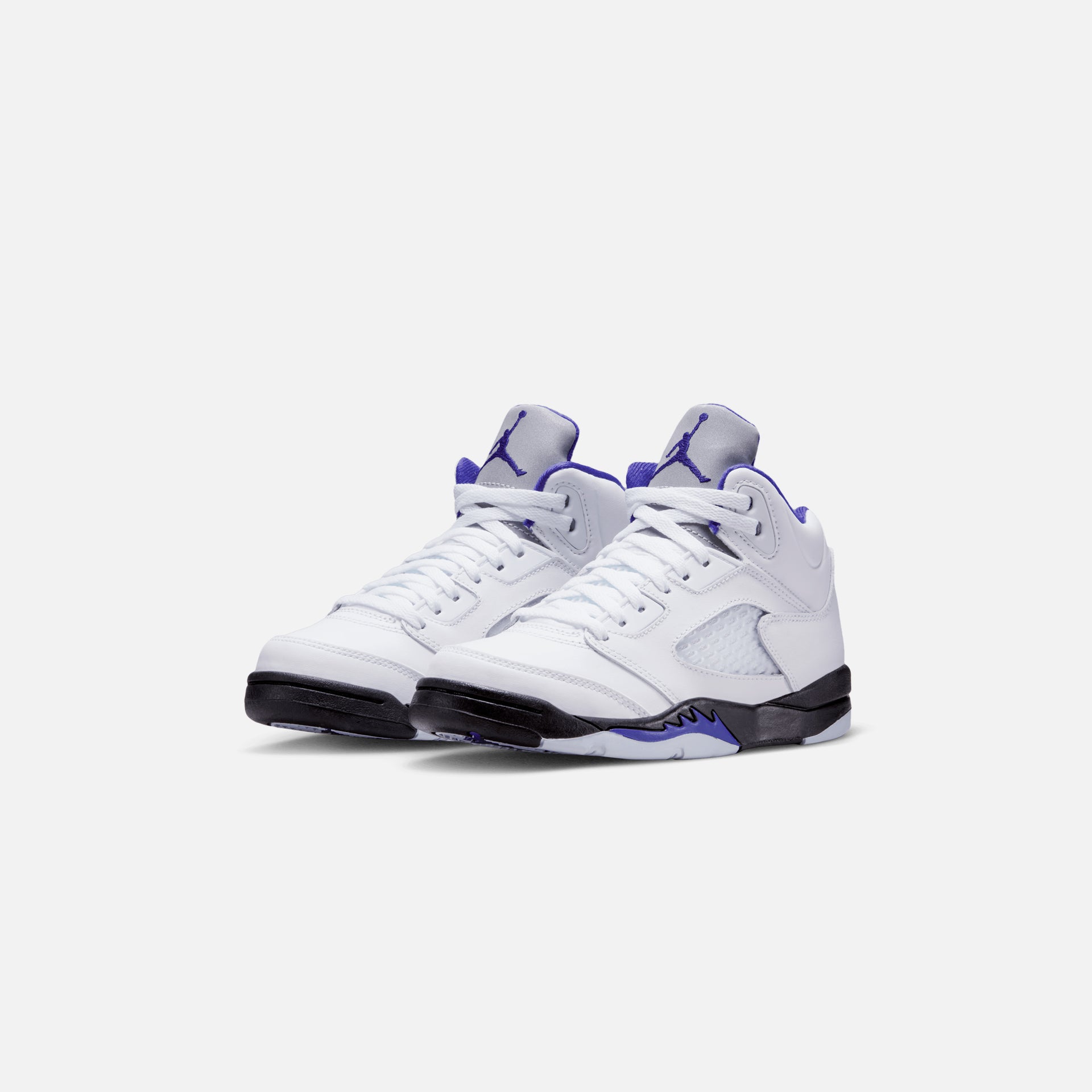 Nike Pre-School Air Jordan 5 Retro - White / Dark Concord / Black