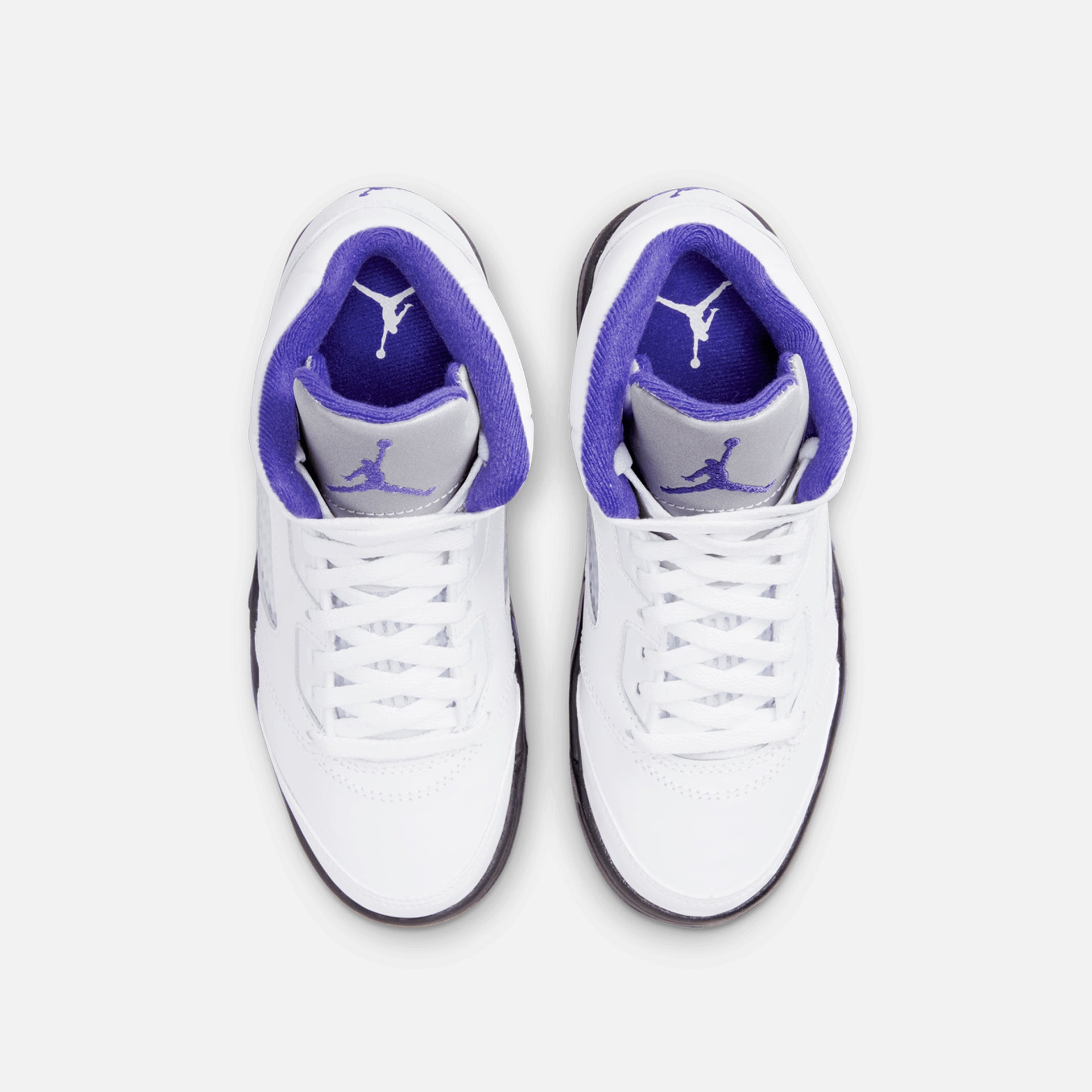 Nike Pre-School Air Jordan 5 Retro - White / Dark Concord / Black